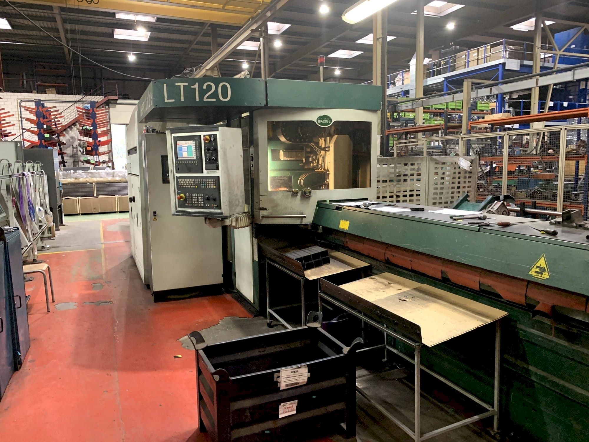 Makine  ADIGE LT 120 - Önden görünüm