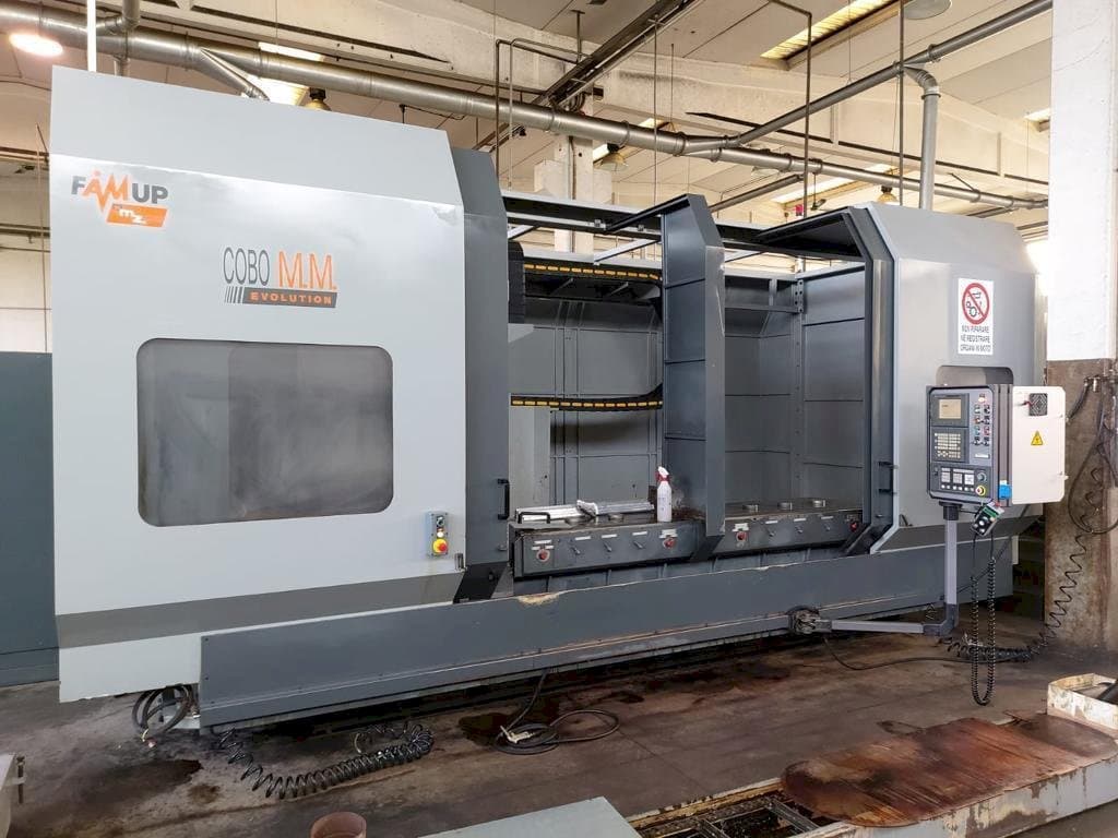 Makine  FAMUP COBO 3000 - Önden görünüm