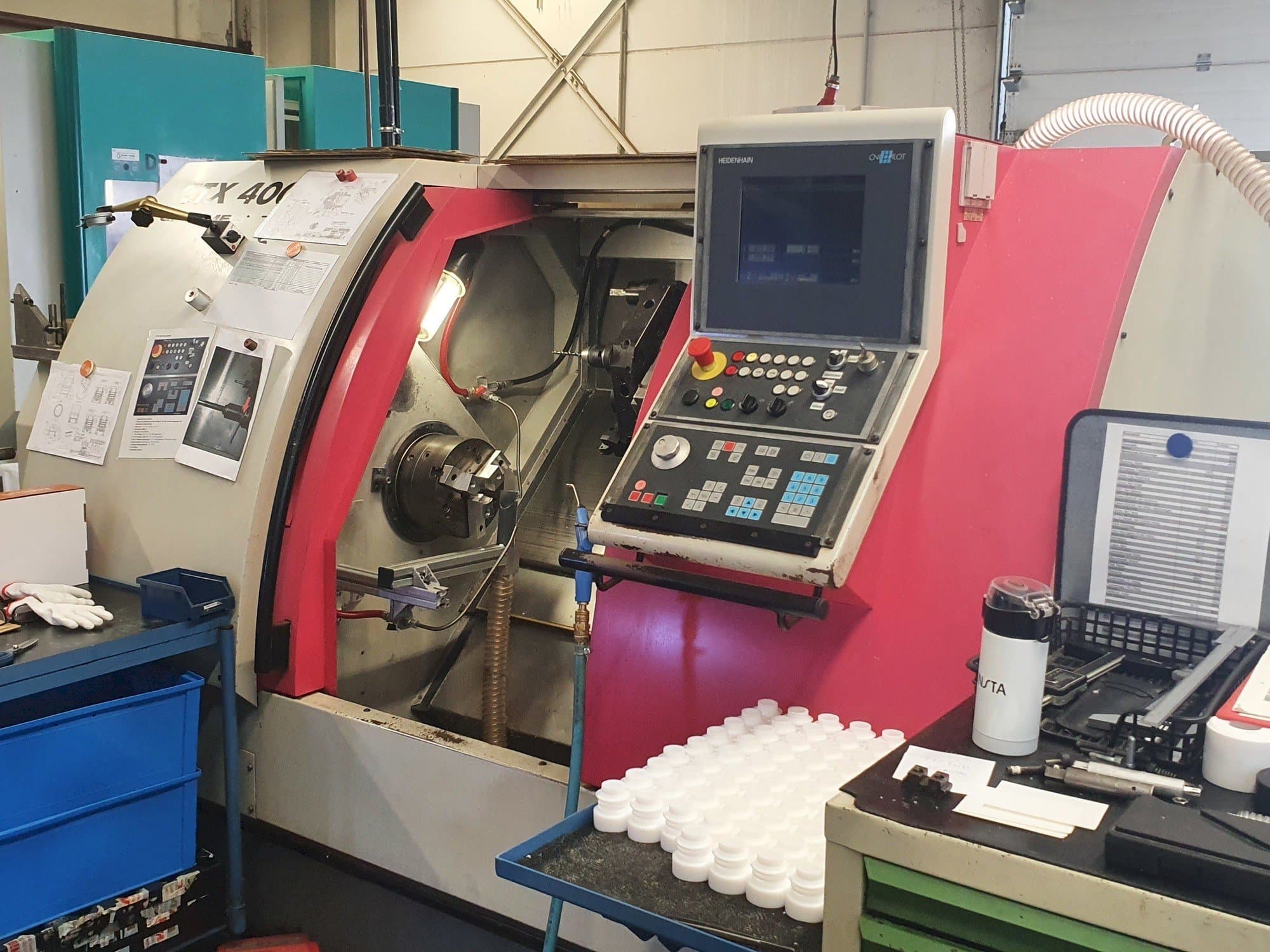 Makine  Gildemeister CTX 400 S2 - Önden görünüm