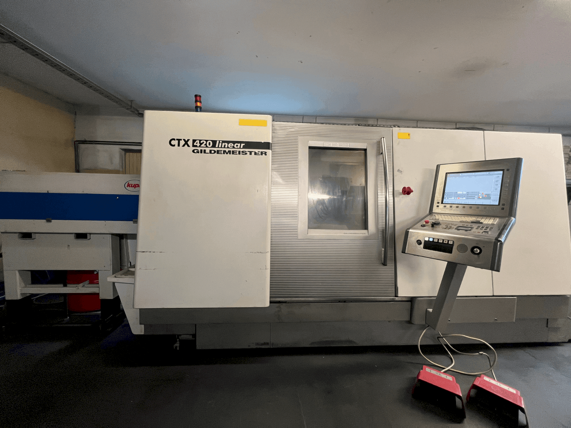 Makine  Gildemeister CTX 420 linear - Önden görünüm