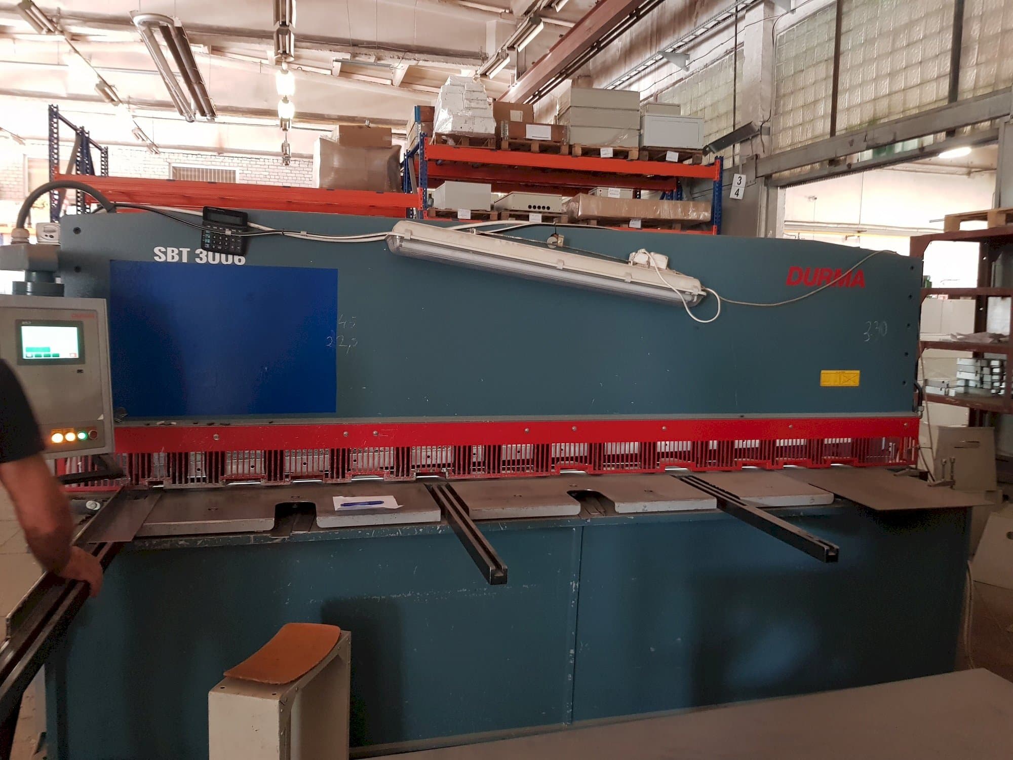 Makine  Durma SBT 3006 - Önden görünüm