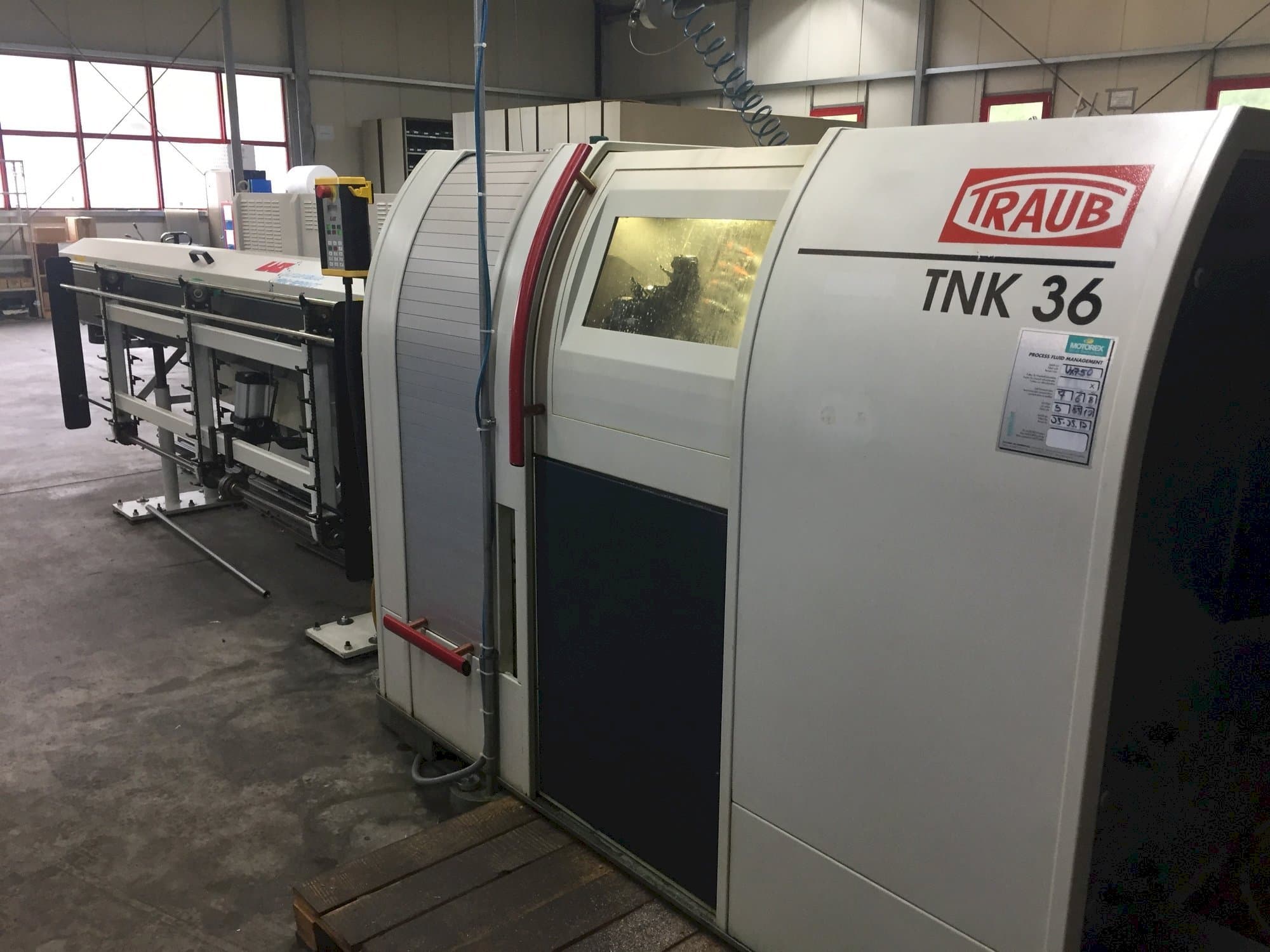 Makine  TRAUB TNK 36 - Önden görünüm