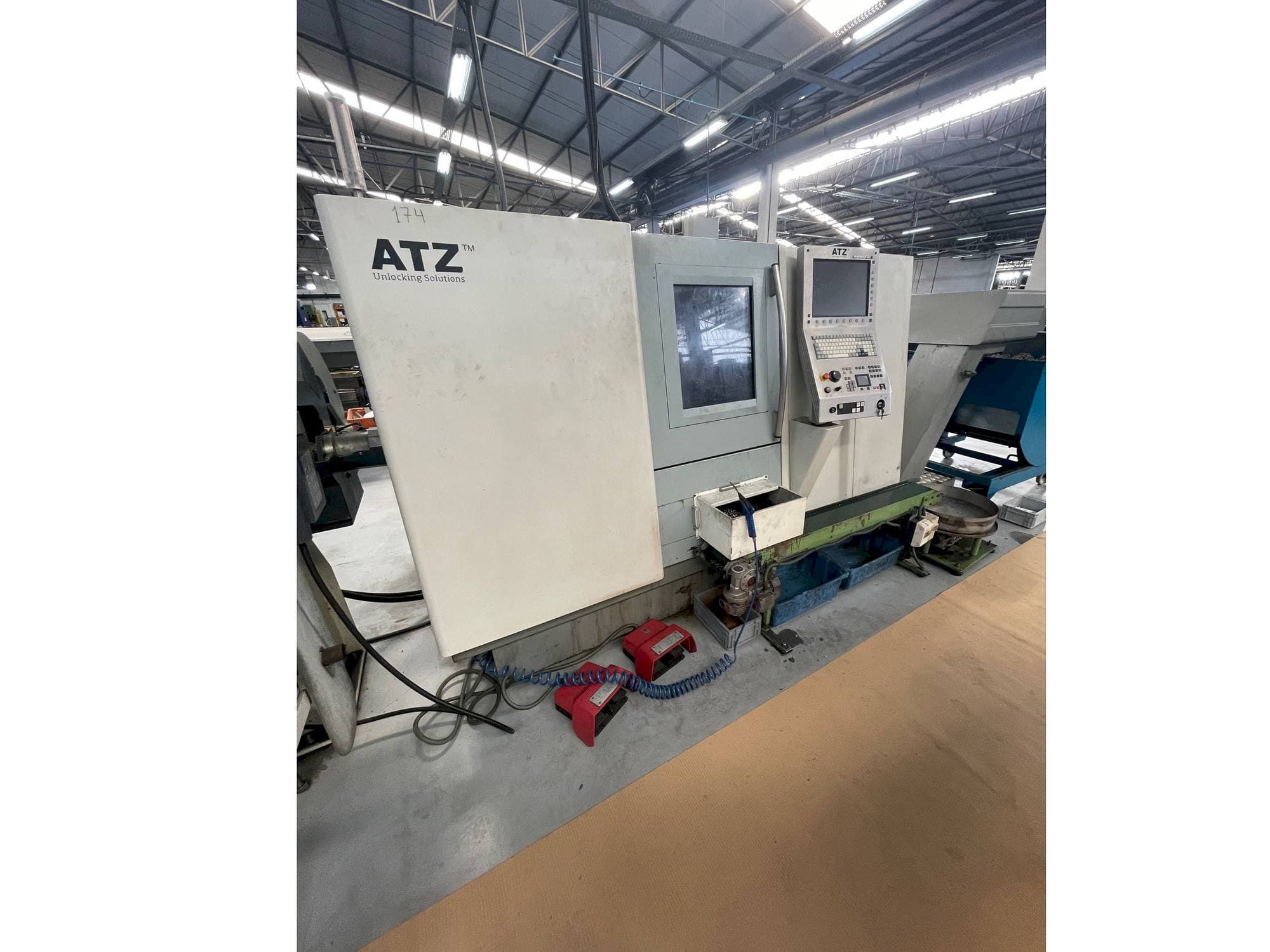 Makine  Gildemeister CTX 310 V6 - Önden görünüm