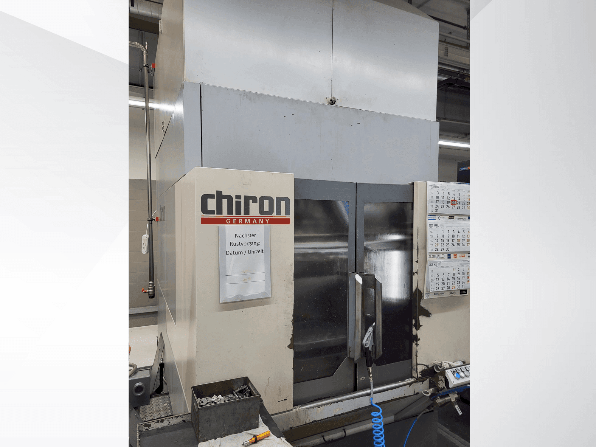 Makine  CHIRON FZ 18 W - Önden görünüm