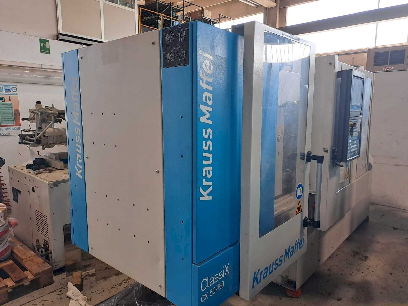 Makine  Krauss Maffei 50-180CX - Sol görünüm