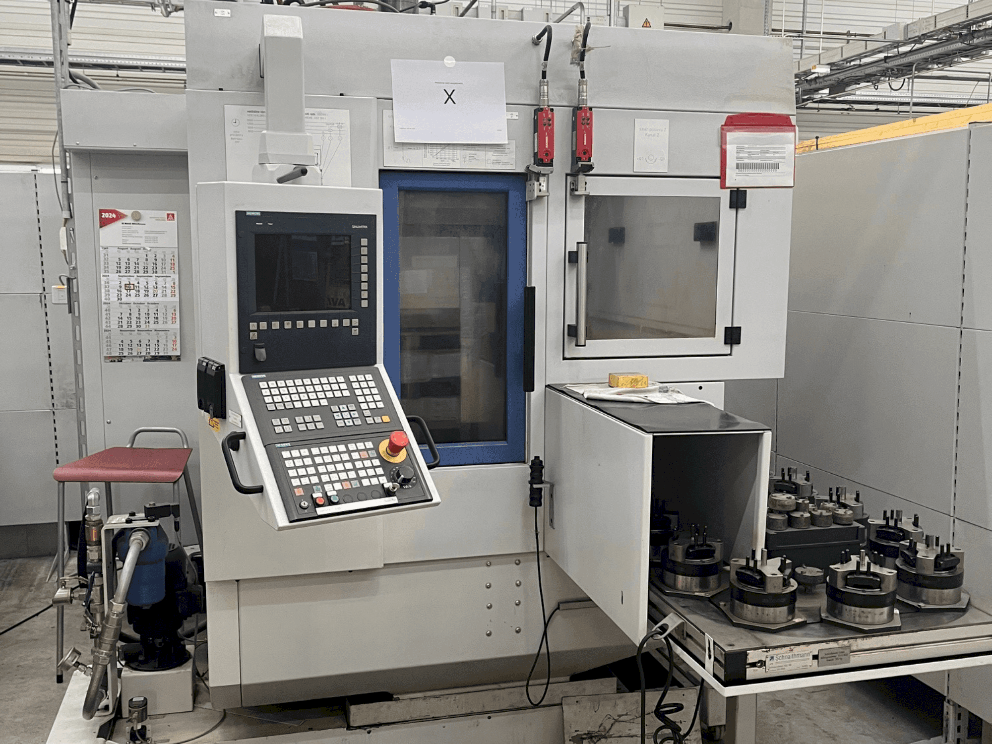 Makine  Scherer - Feinbau VDZ 100L - Önden görünüm