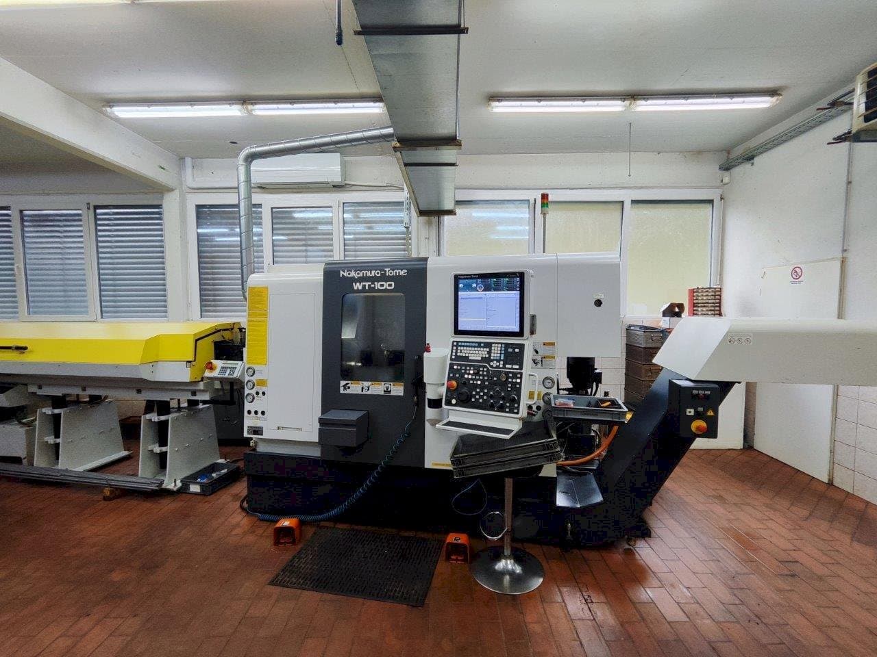 Makine  NAKAMURA-TOME WT-100 MMY - Önden görünüm
