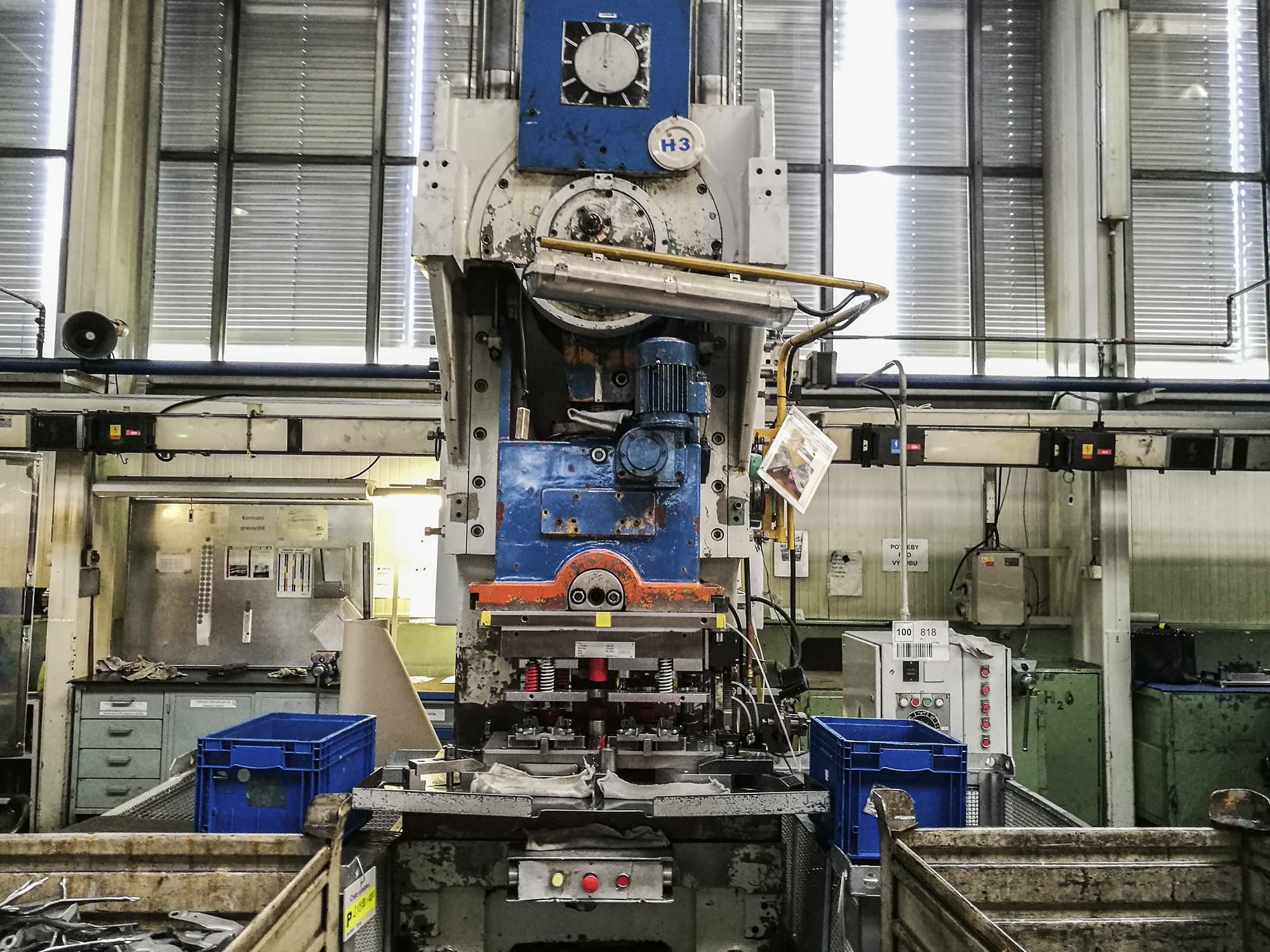 Makine  ZTS - Önden görünüm LEK-160