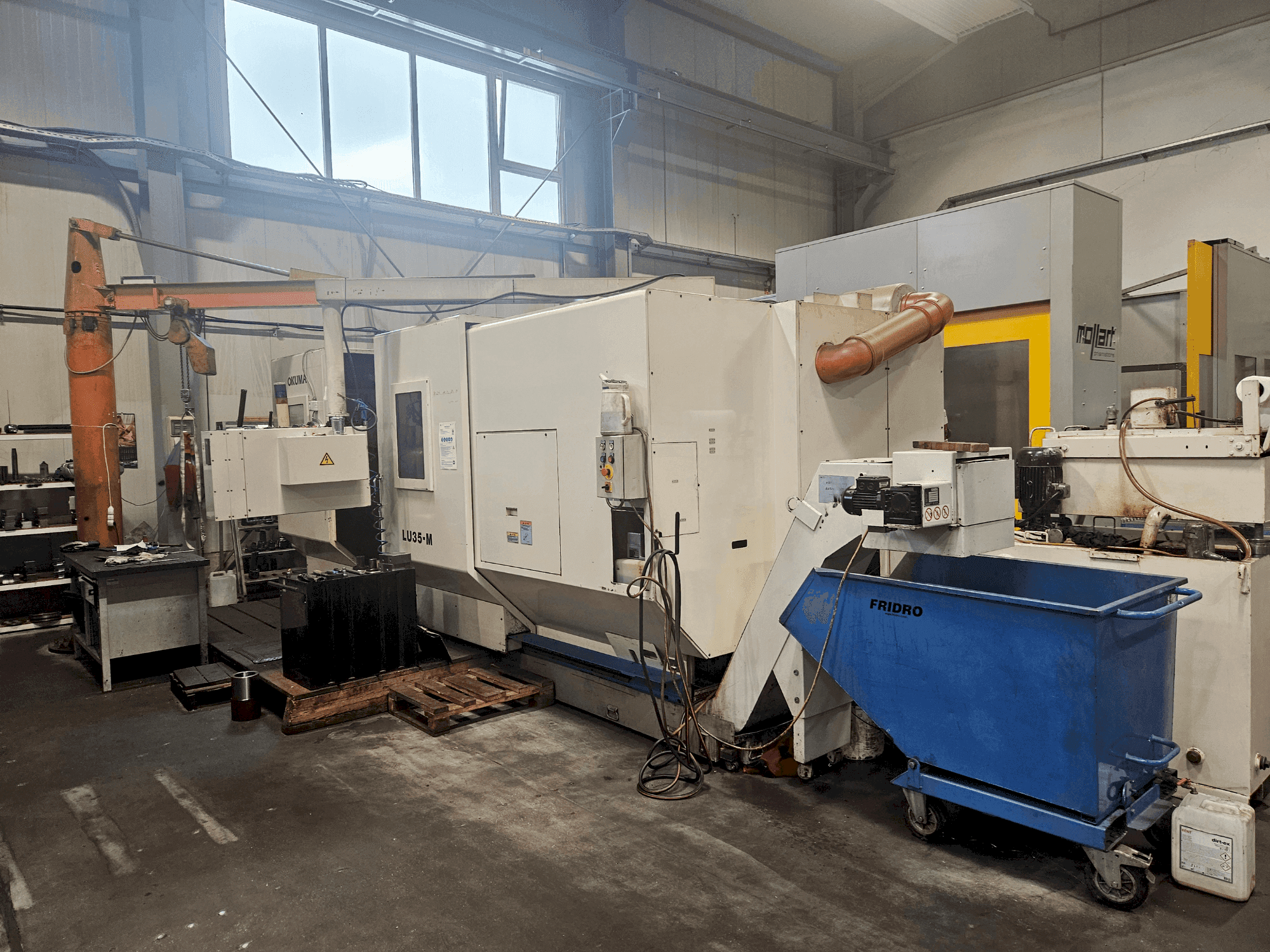 Makine  Okuma LU 35-M - Önden görünüm