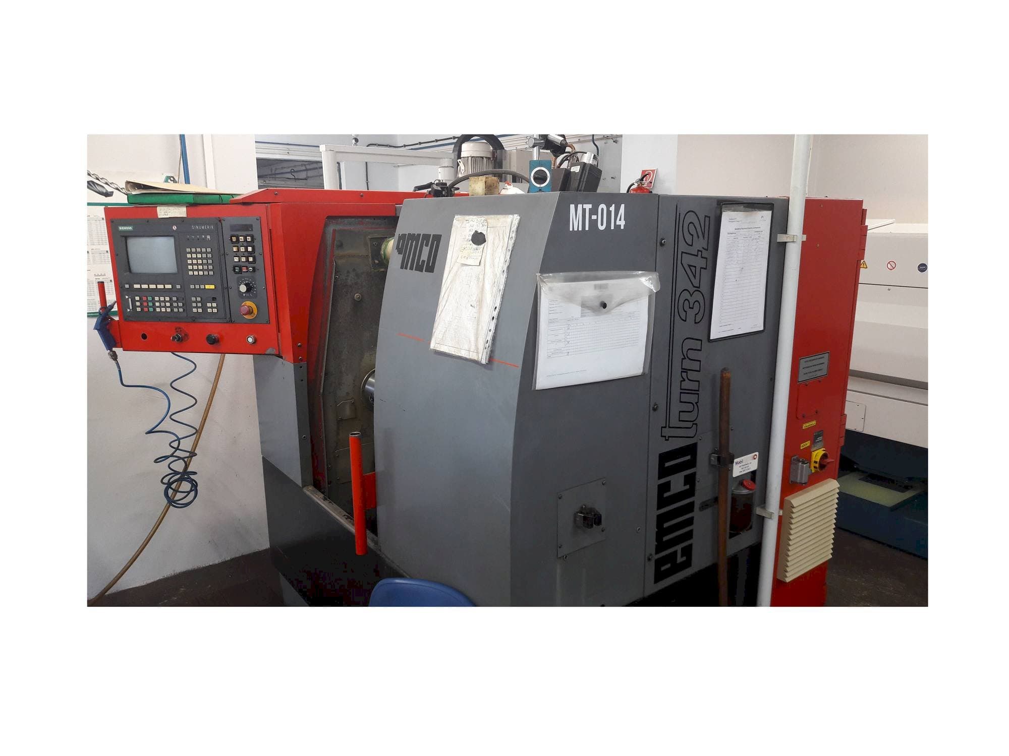 Makine  EMCO EMCOTURN 342 - Önden görünüm