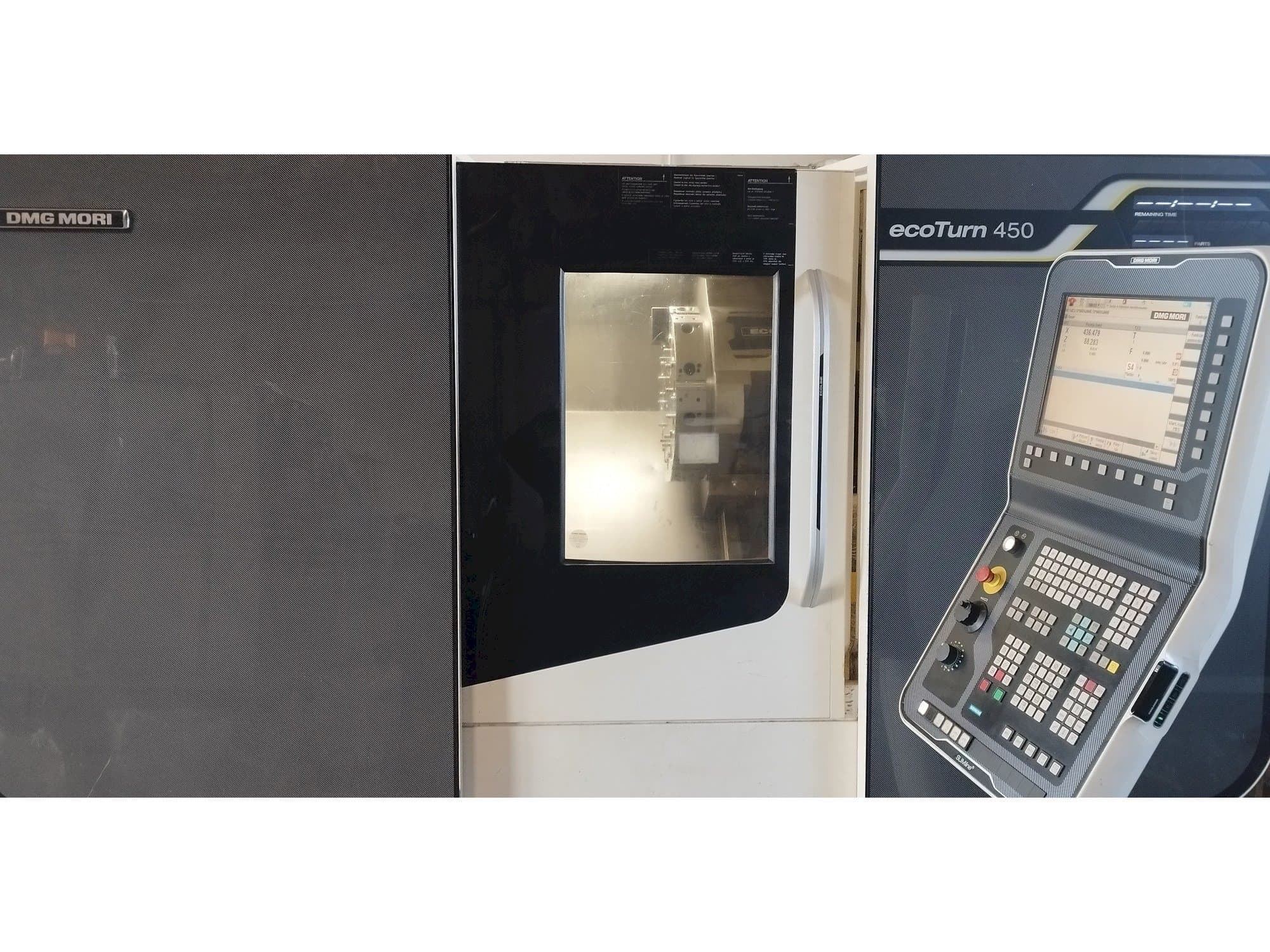 Makine  DMG MORI EcoTurn 450 - Önden görünüm