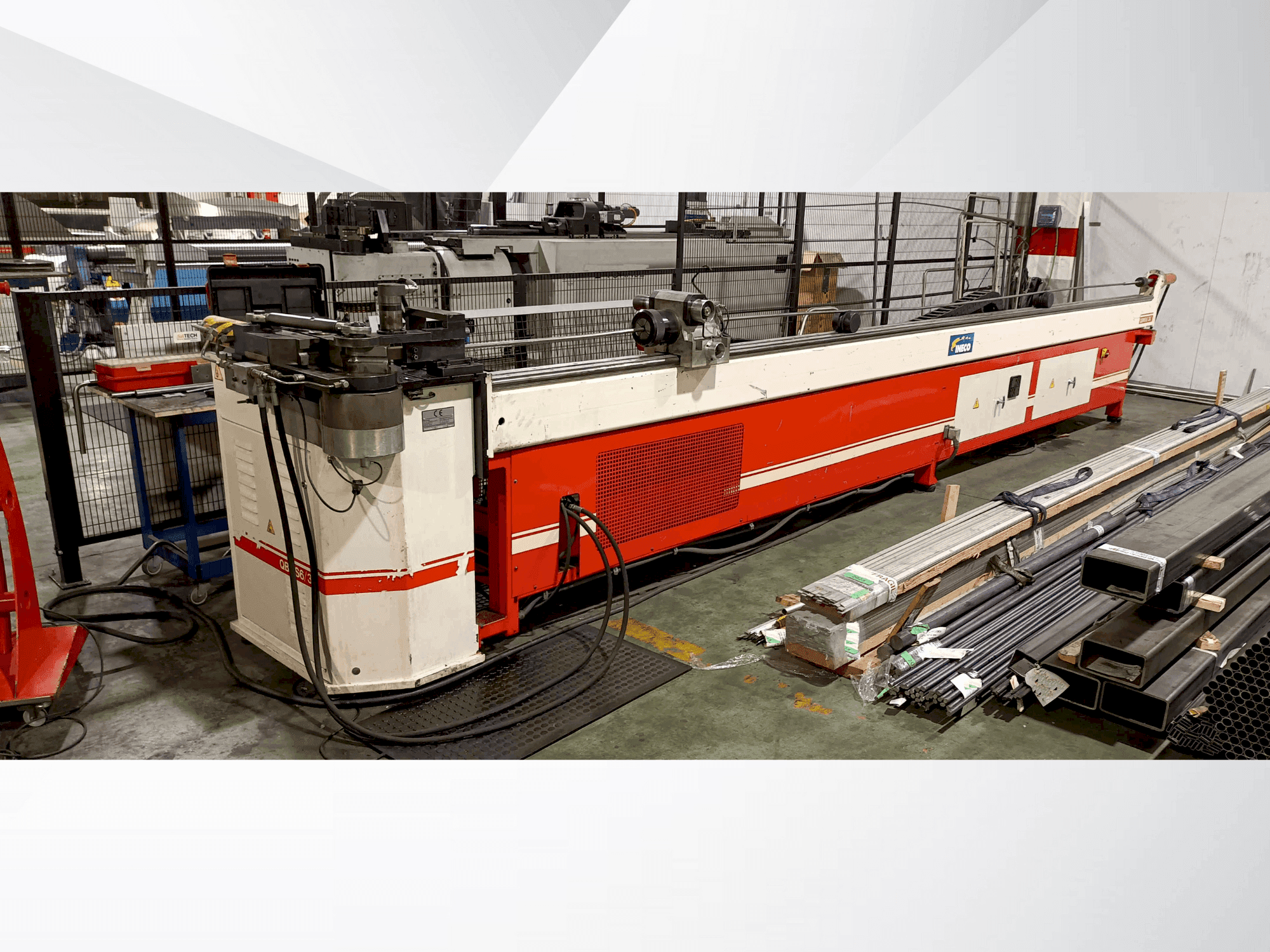 Makine  INECO GBMS 6/3X - Önden görünüm