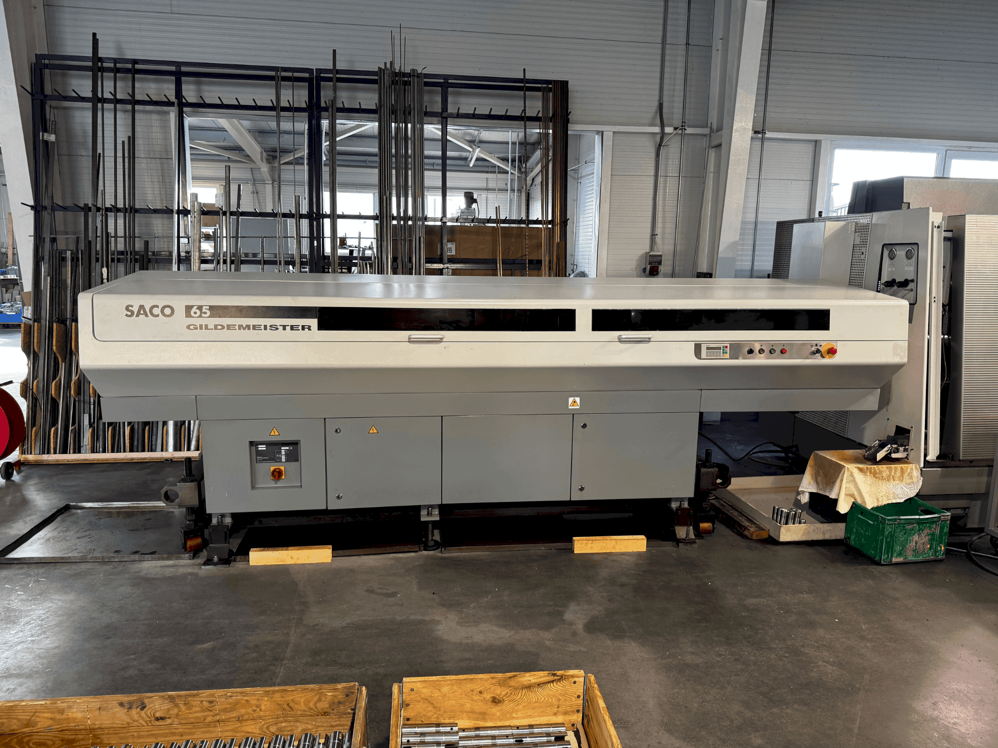 Makine  Gildemeister CTX 420 V6 Linear - Önden görünüm