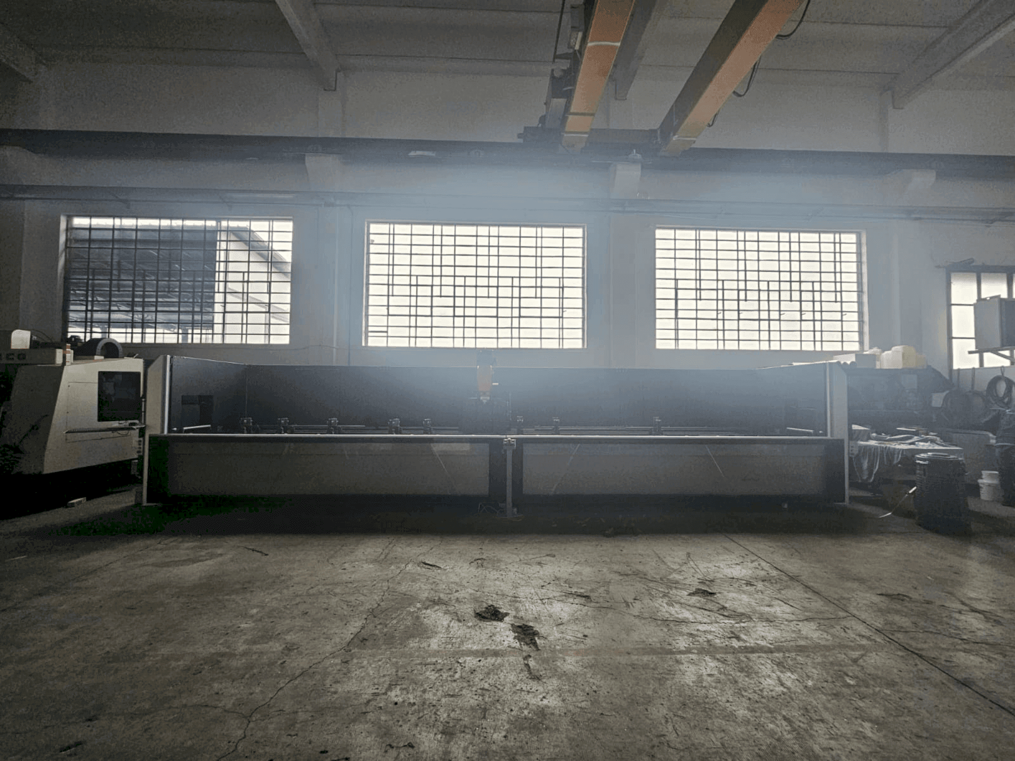 Makine  Emmegi COMET X6 - Önden görünüm