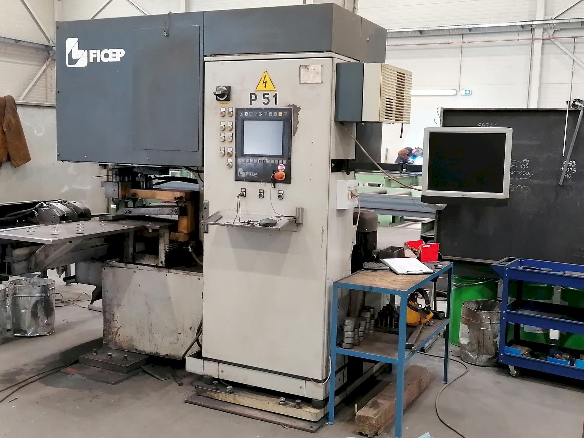 Makine  FICEP P51 - Önden görünüm