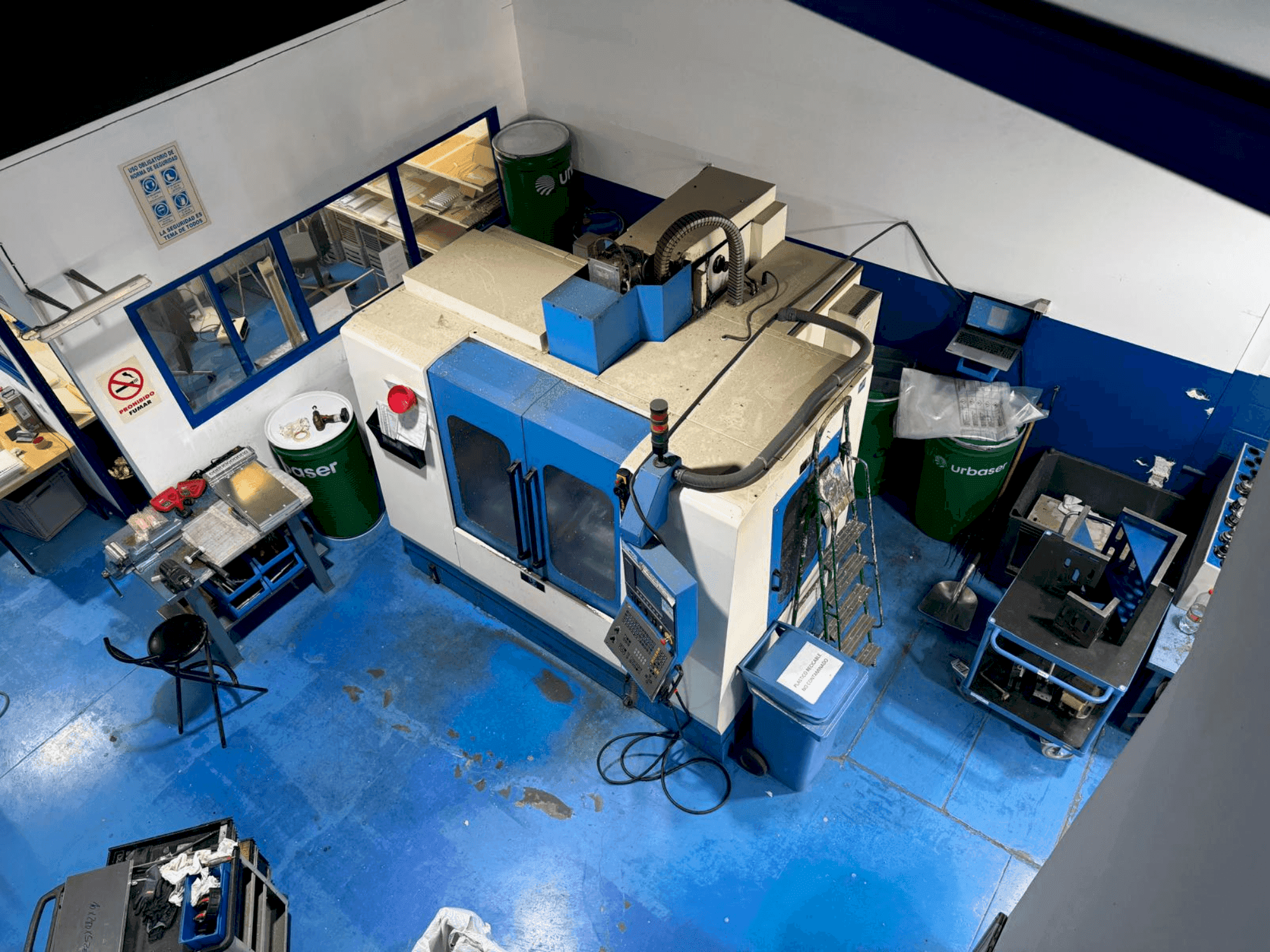 Makine  LAGUN GVC 1000 - Önden görünüm