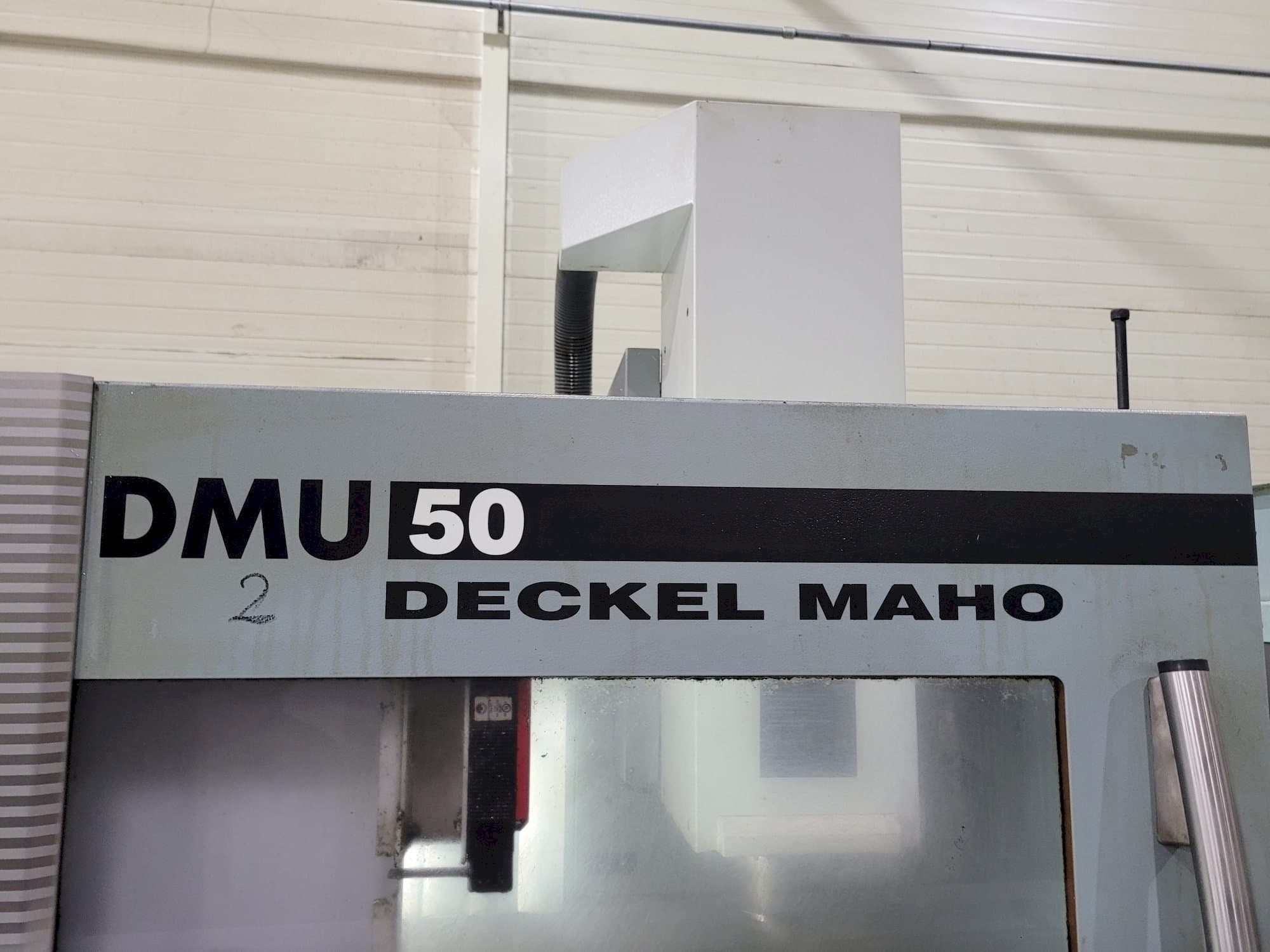 Makine  DECKEL MAHO DMU 50 - Önden görünüm