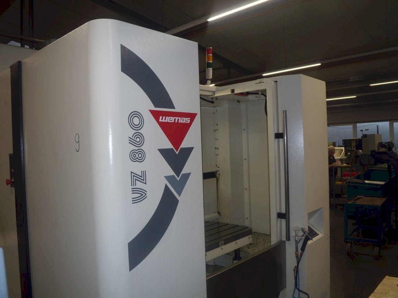 Makine WEMAS VZ 860 APC - Önden görünüm