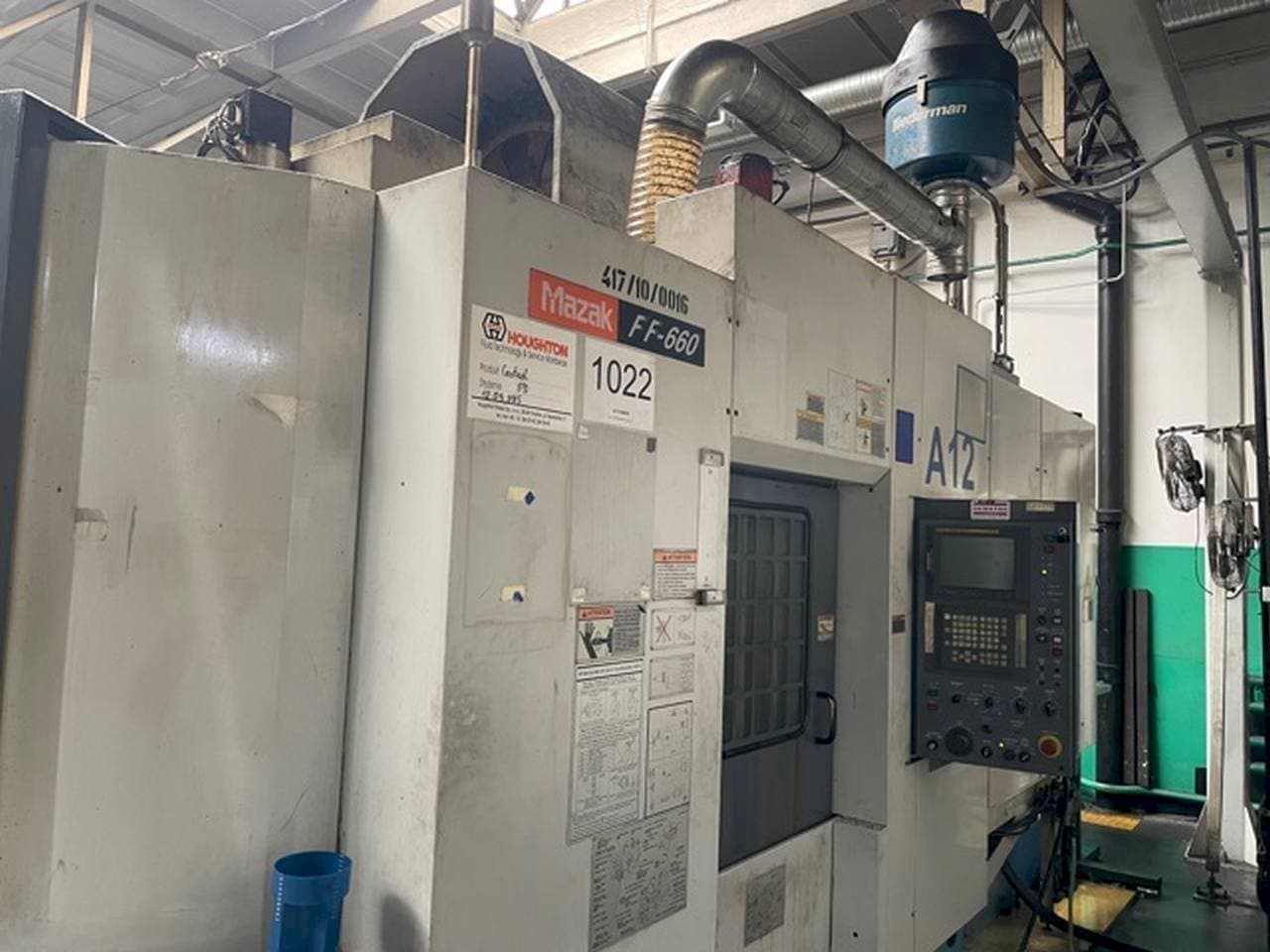 Makine  Mazak FF-660 - Önden görünüm