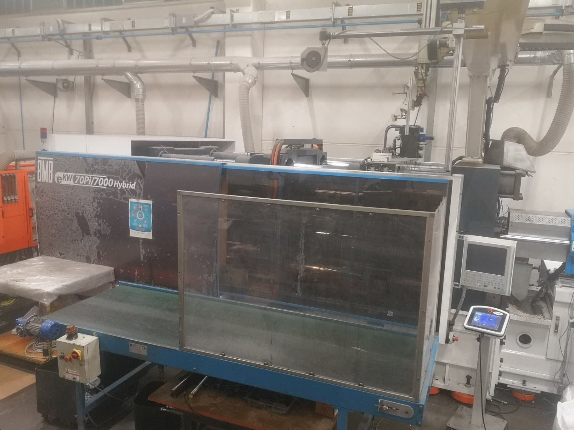 Makine  BMB Ekw 70pi Hybrid - Önden görünüm