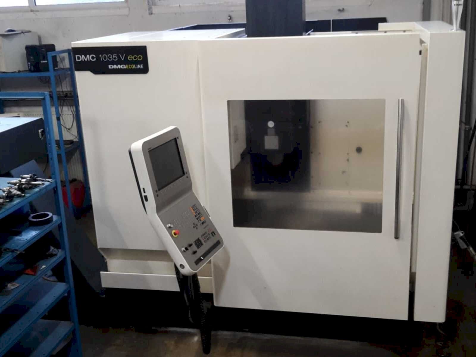 Makine  DMG DMC 1035 V ECO - Önden görünüm