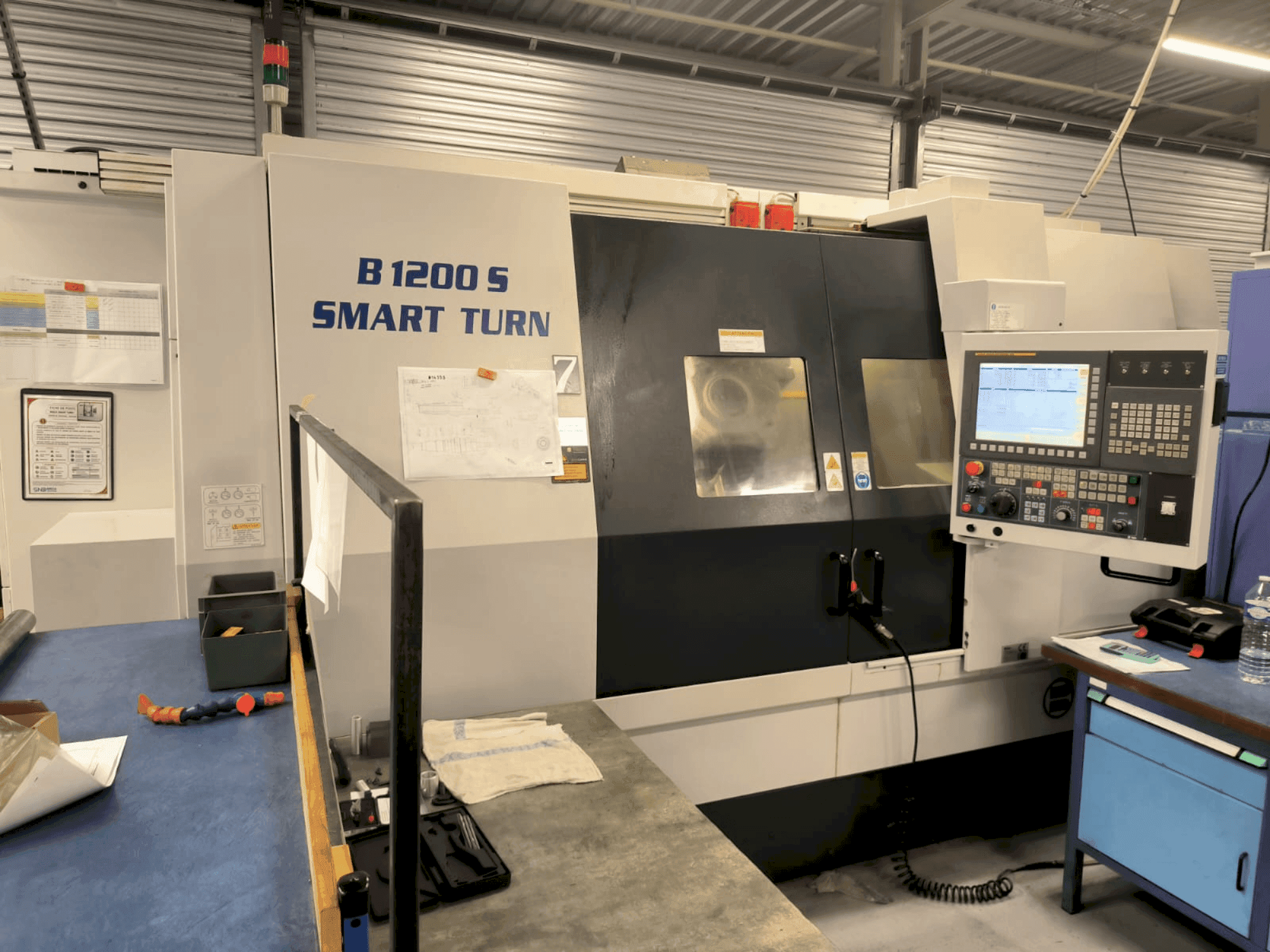 Makine  Biglia B1200S SMART TURN - Önden görünüm