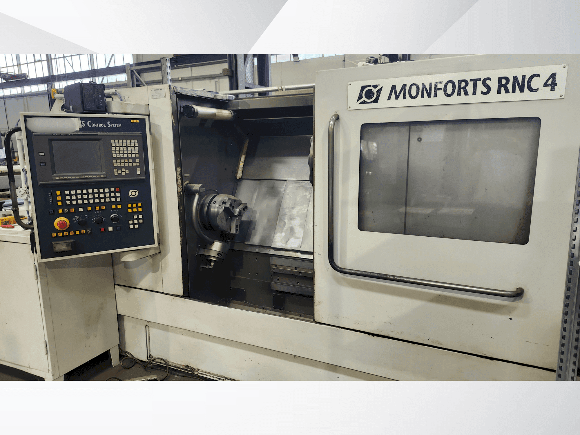 Makine  Monforts RNC 4 - Önden görünüm