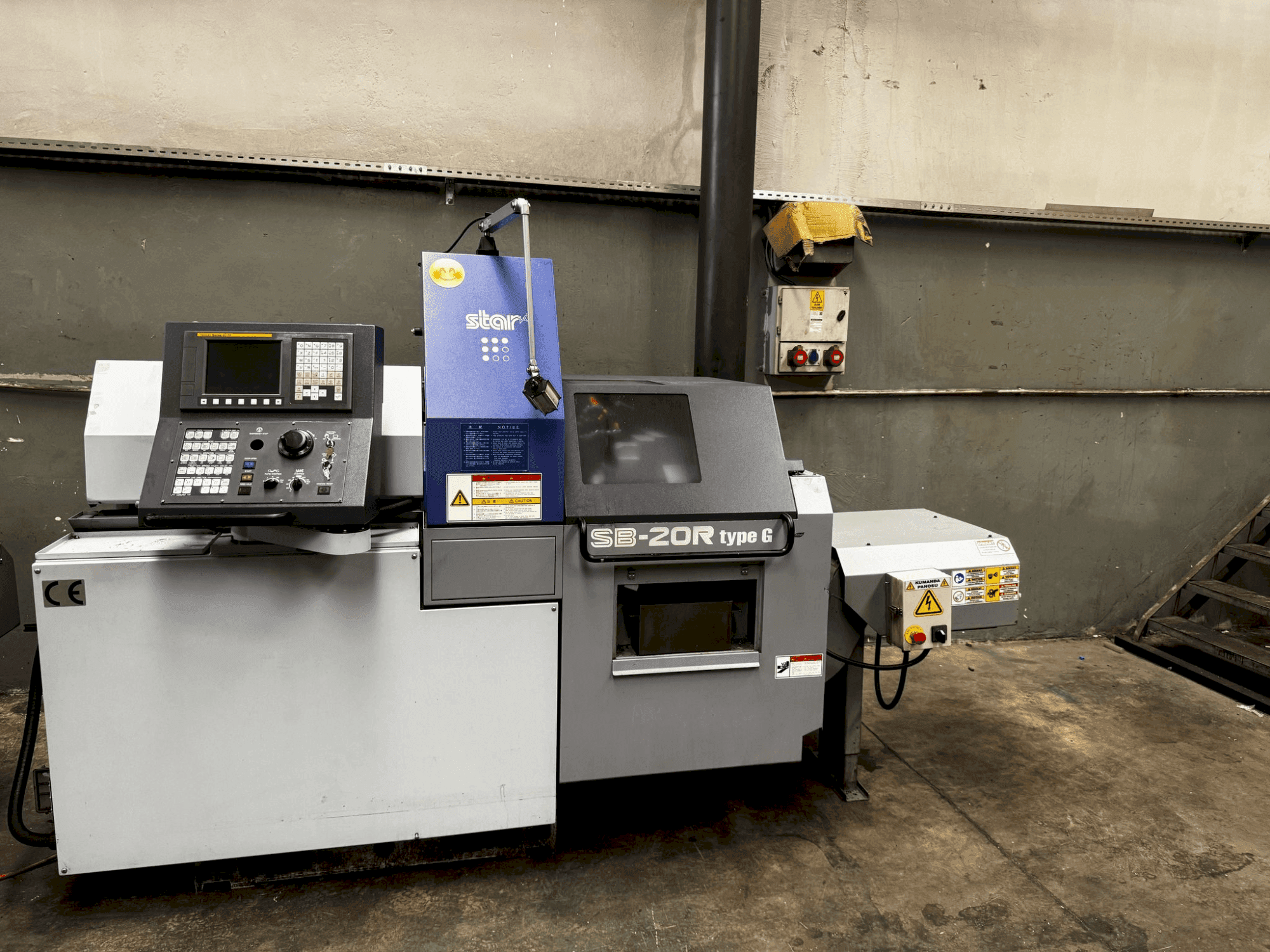 Makine  Star SB-20R type G - Önden görünüm