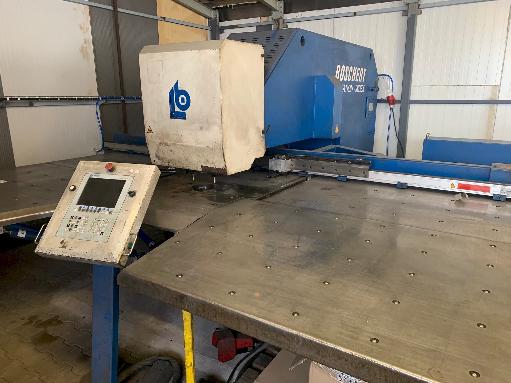 Makine  Boschert EL 1250 Rota-Index - Önden görünüm