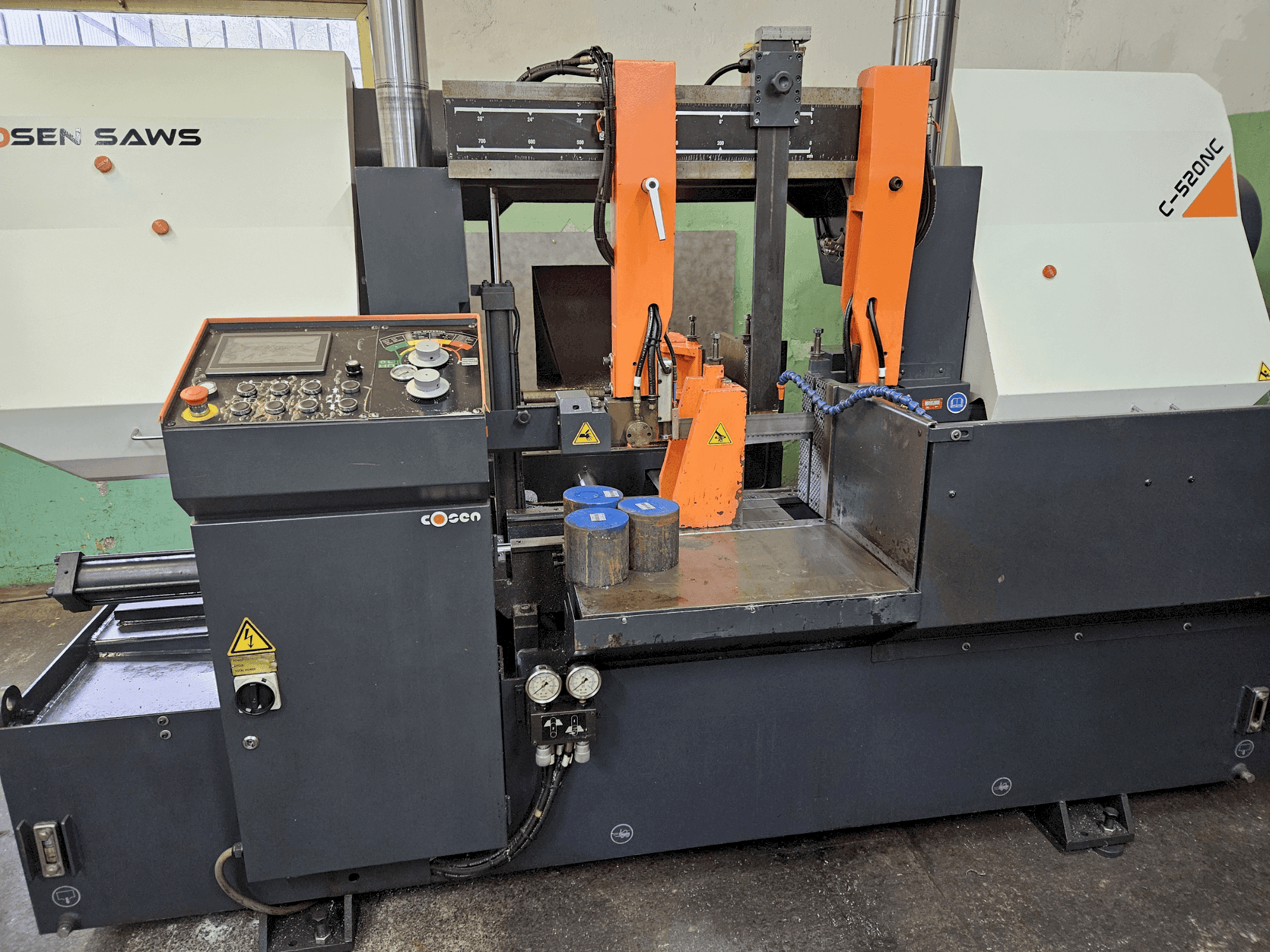 Makine  Cosen C-520CNC - Önden görünüm