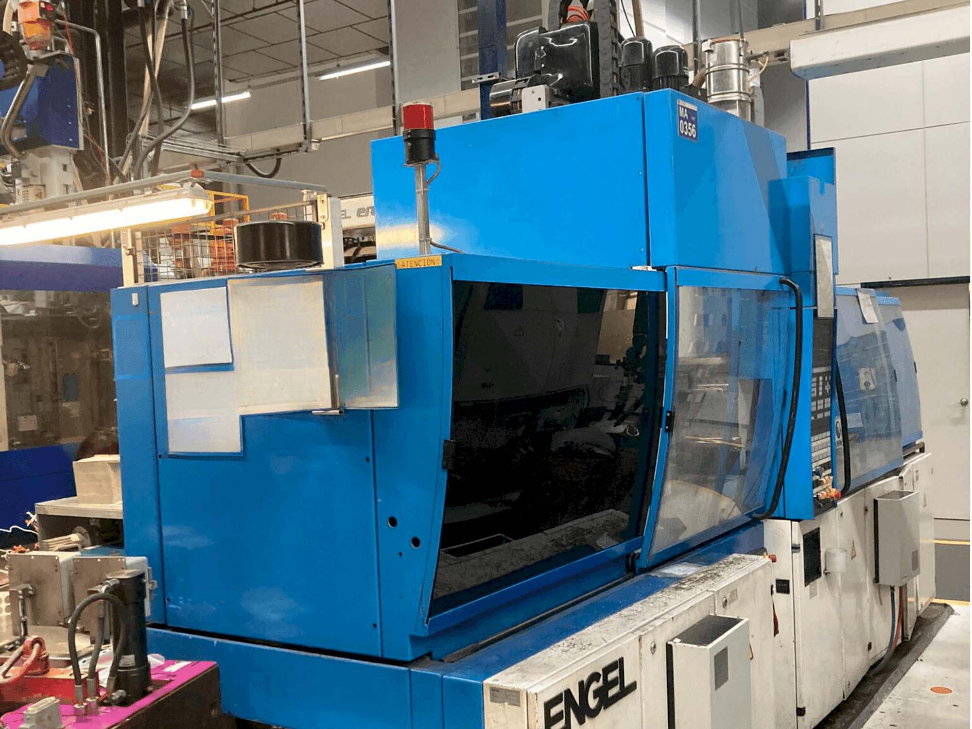 Makine  Engel 500/110 HL - Önden görünüm