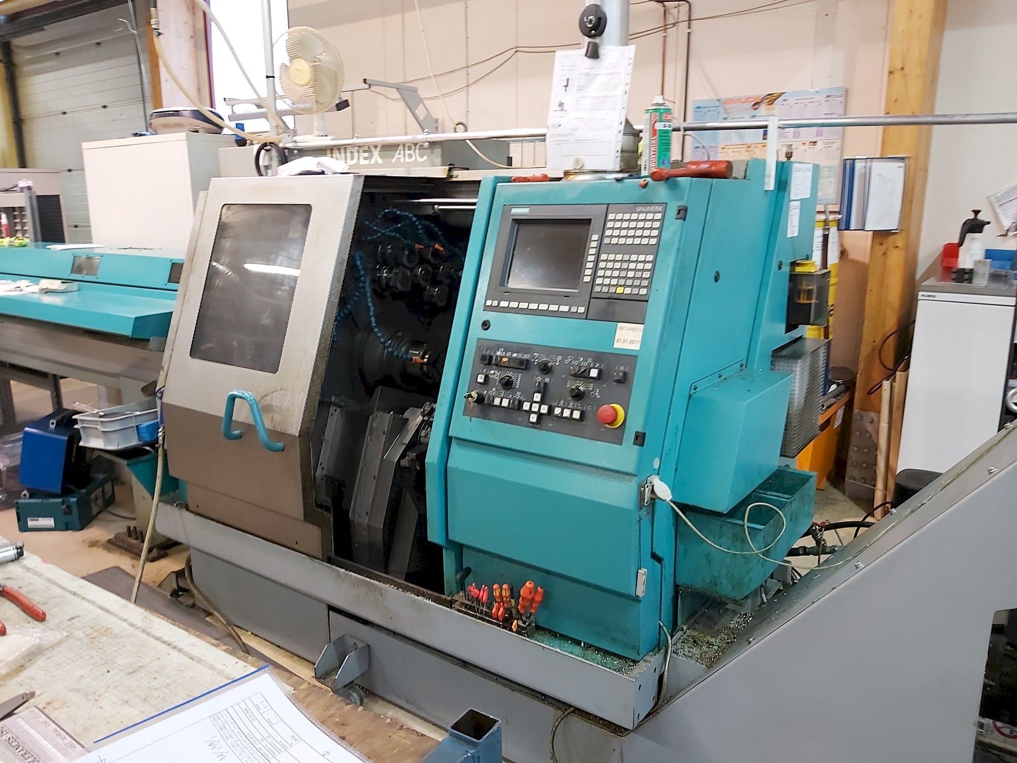 Makine  Index ABC - Önden görünüm