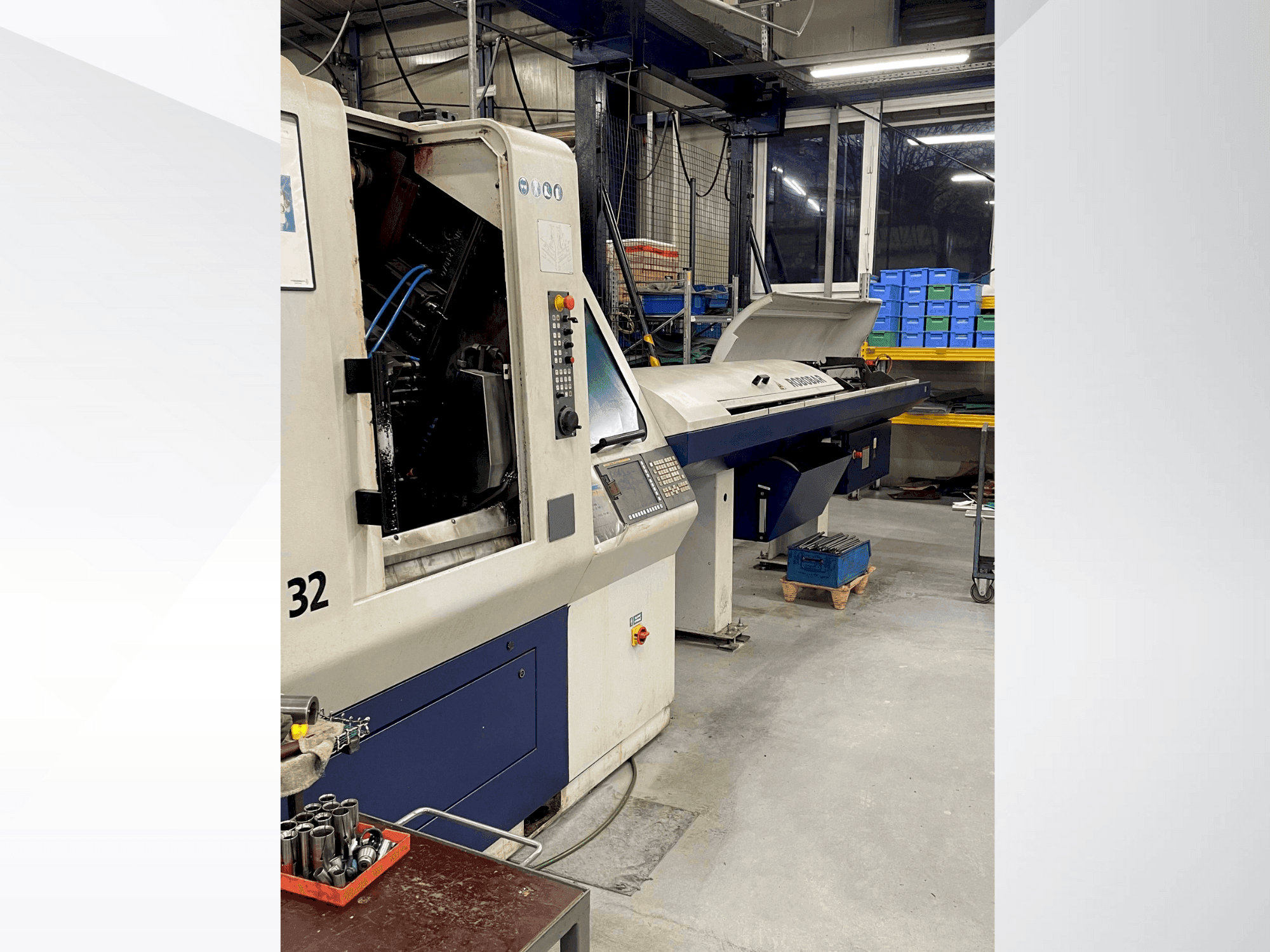 Makine  TORNOS DECO Sigma 32 - Önden görünüm