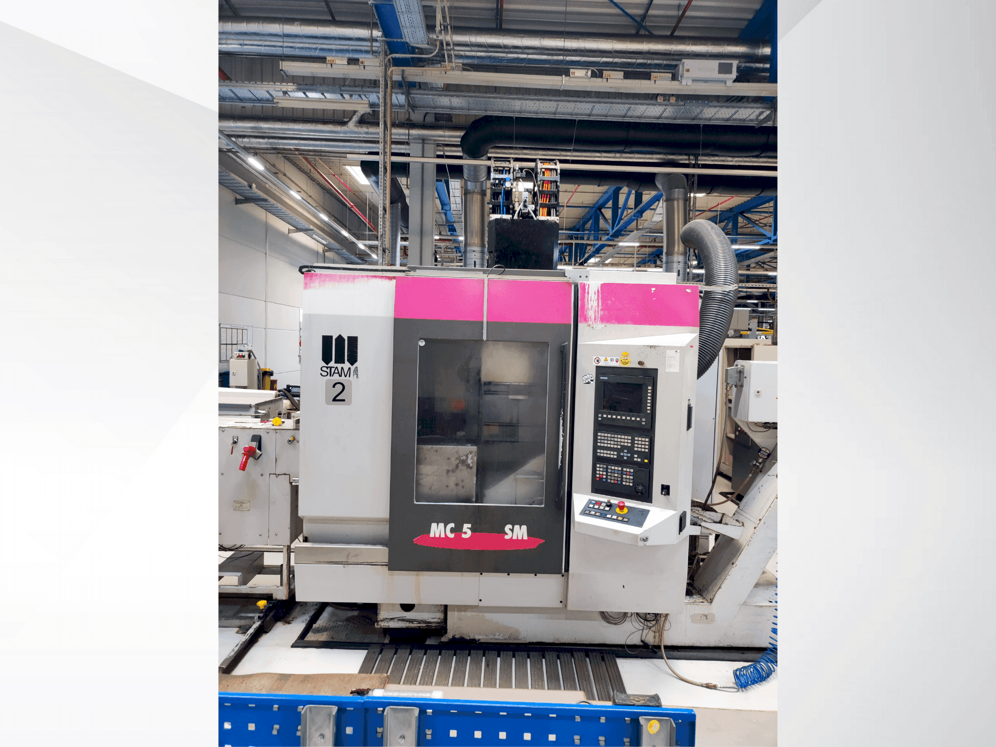 Makine  STAMA MC 531/SINGLE - Önden görünüm