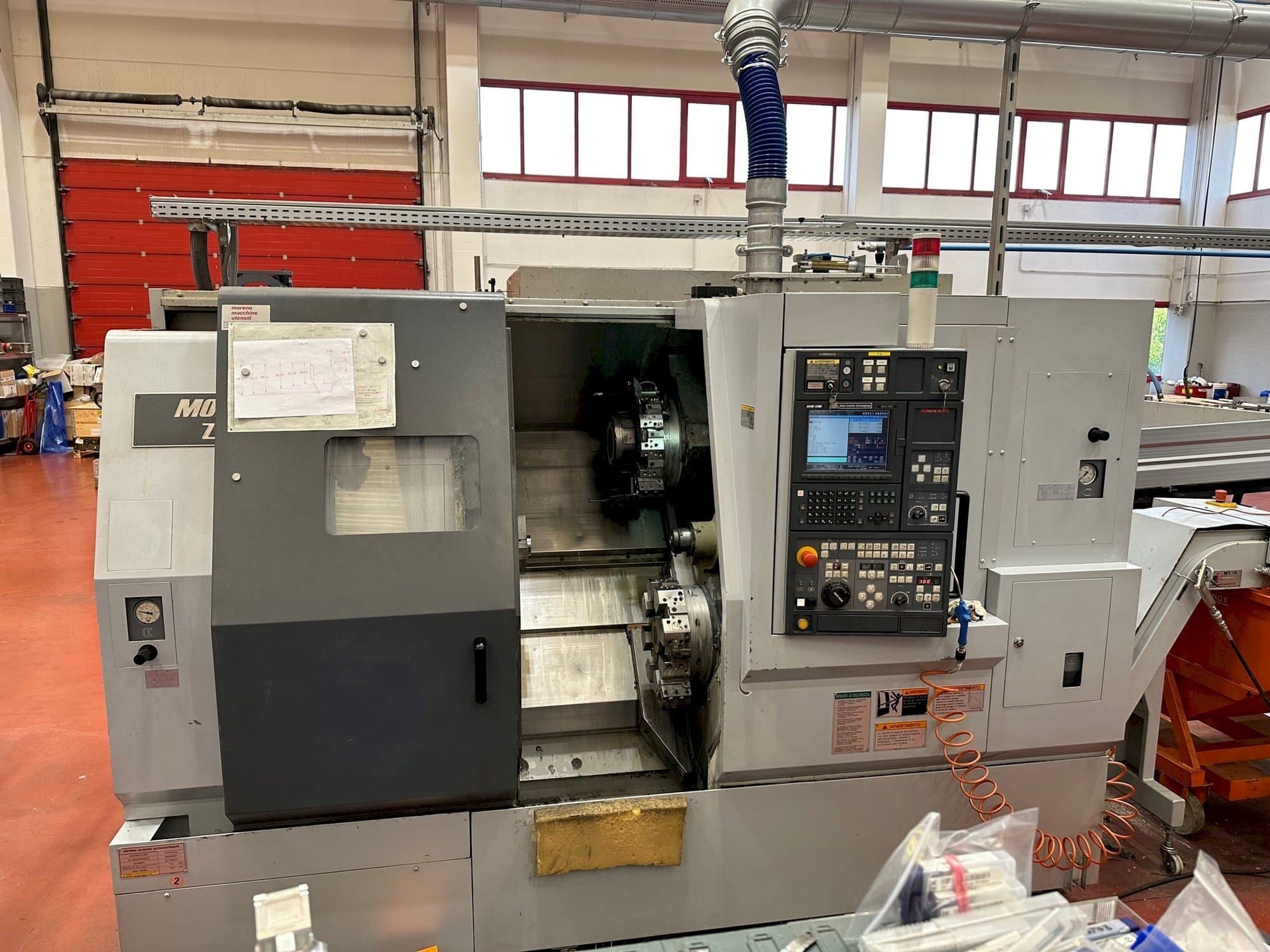 Makine  MORI SEIKI ZL 203 MC - Önden görünüm