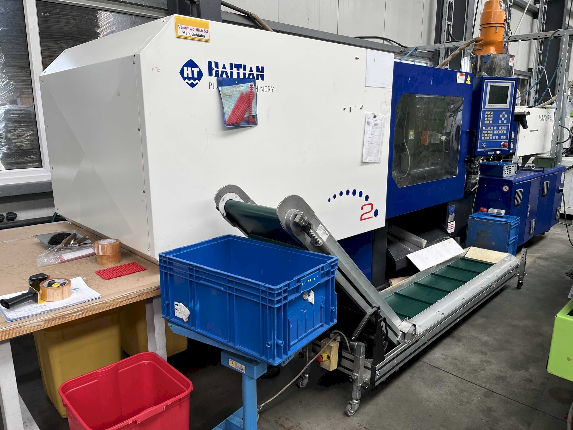 Makine  HAITIAN MA2000 II/700eco - Önden görünüm