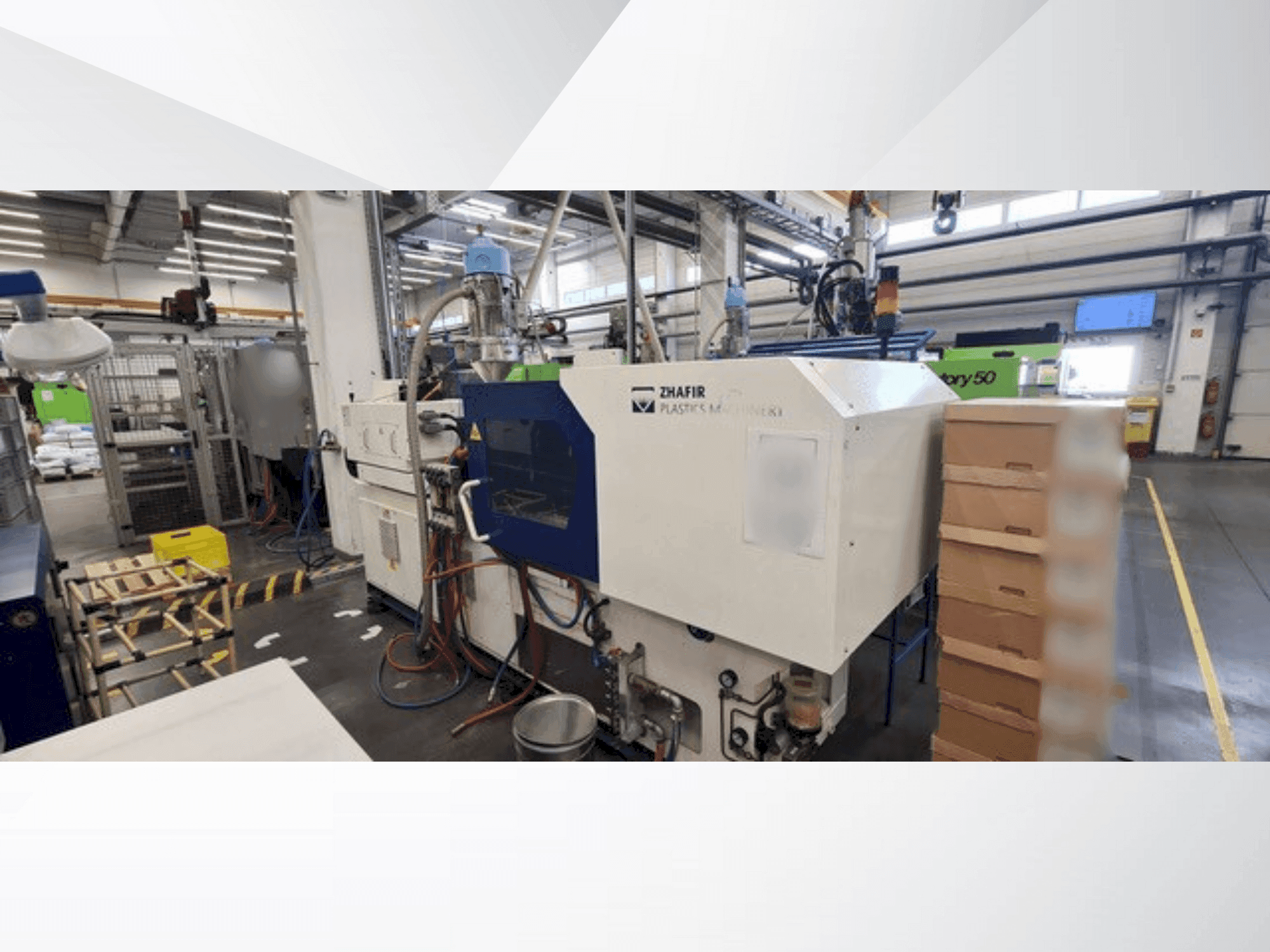 Makine  Zhafir VE 400/80 - Önden görünüm