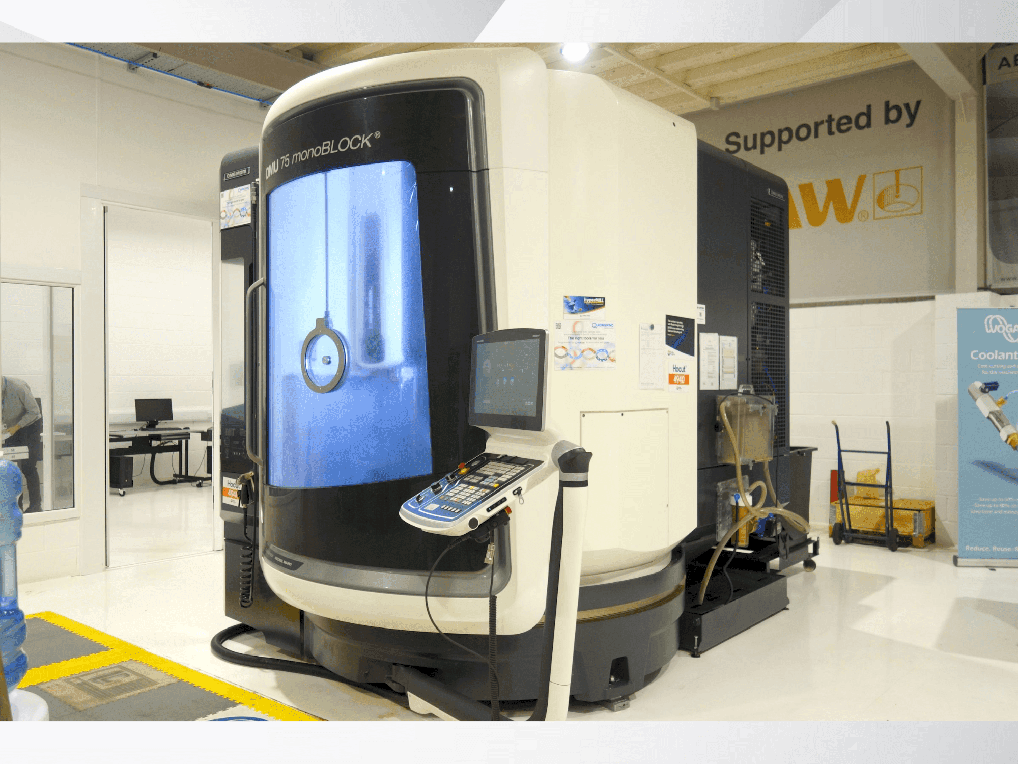 Makine  DMG MORI DMU 75 Monoblock - Önden görünüm