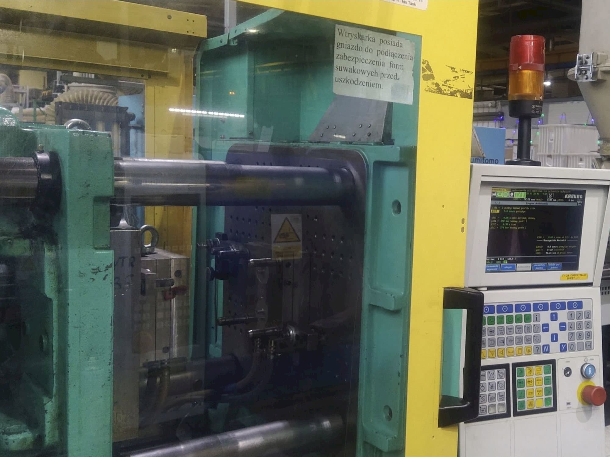 Makine  Arburg 420S ALLROUNDER 1000-350 - Önden görünüm