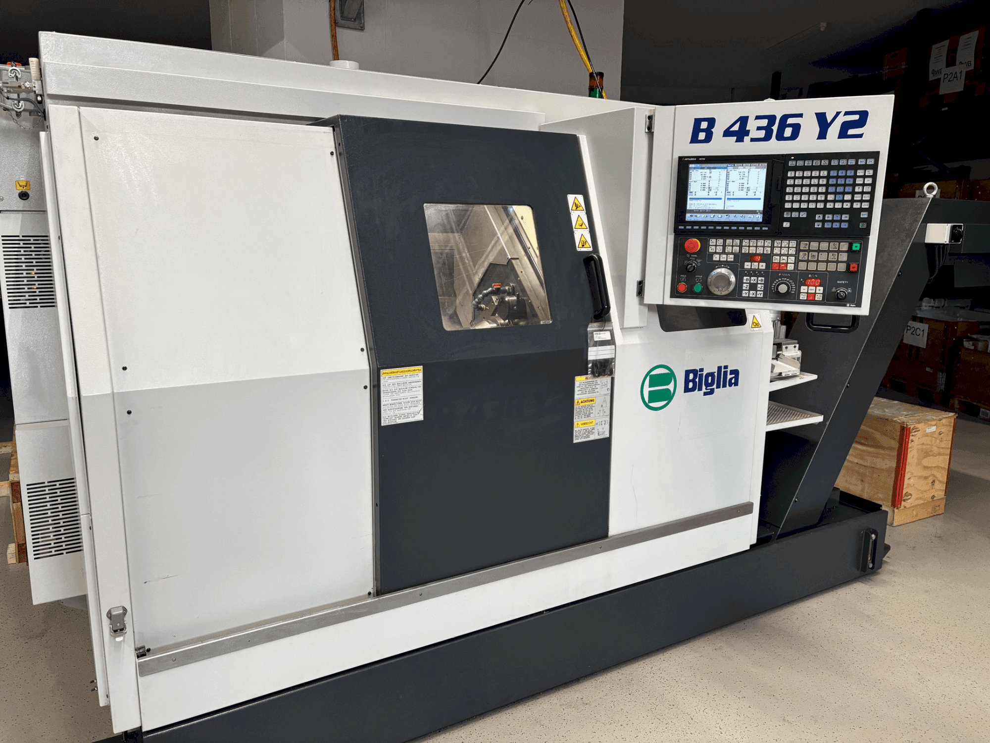 Makine  Biglia B436Y2 - Önden görünüm