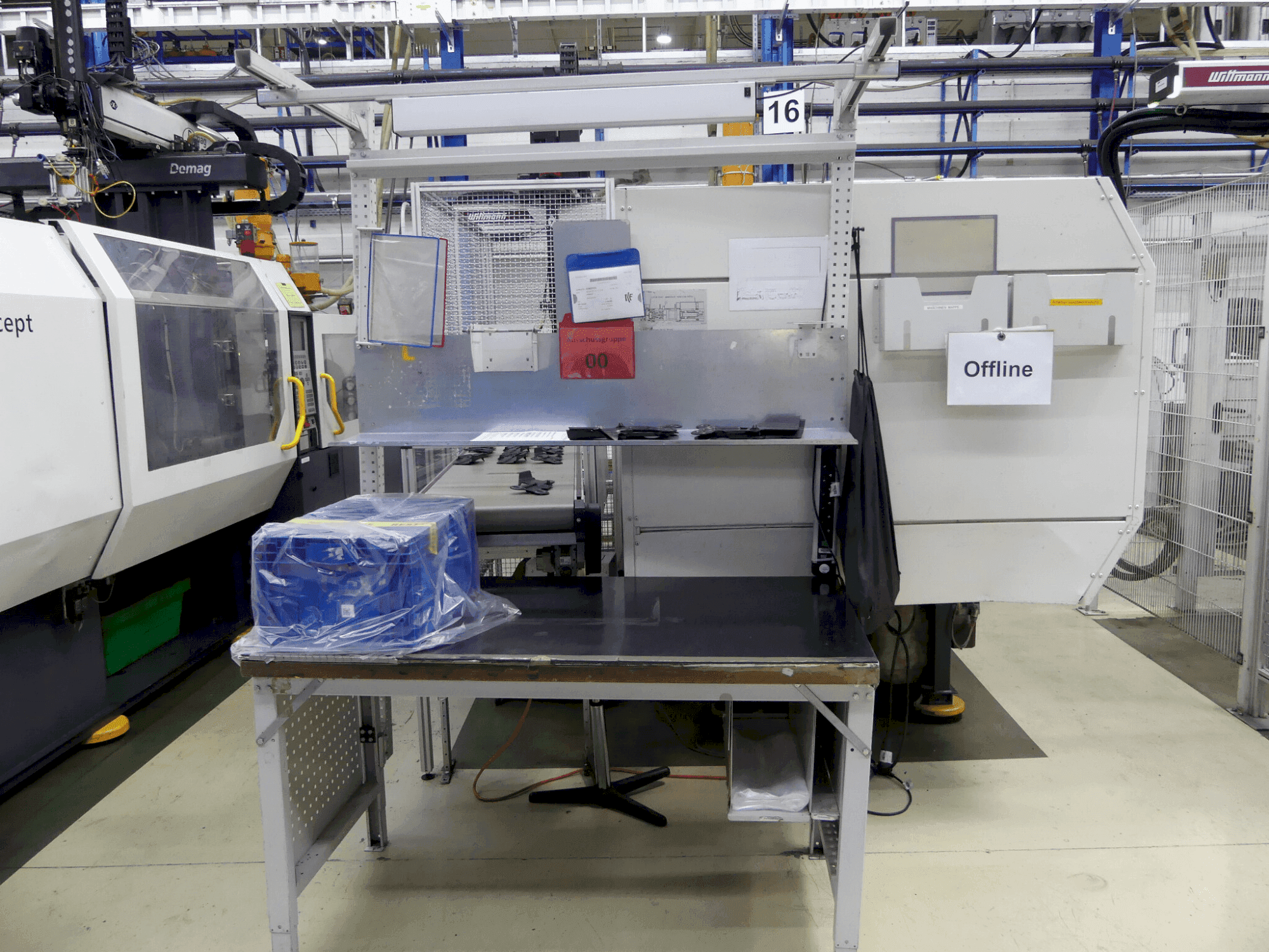 Makine  DEMAG Ergo-Tech 250-1450 - Önden görünüm