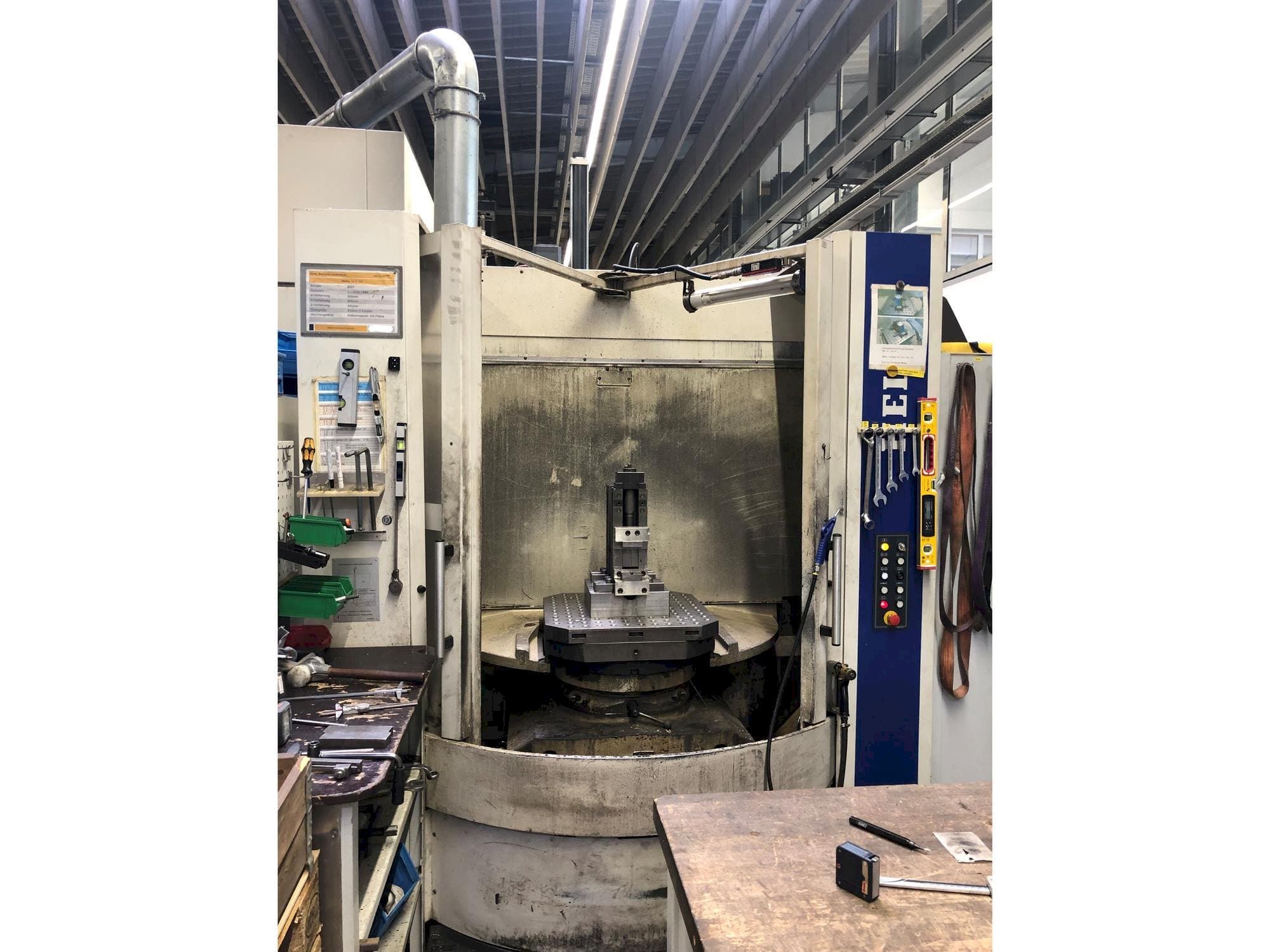 Makine  HELLER MCH 250 - Önden görünüm