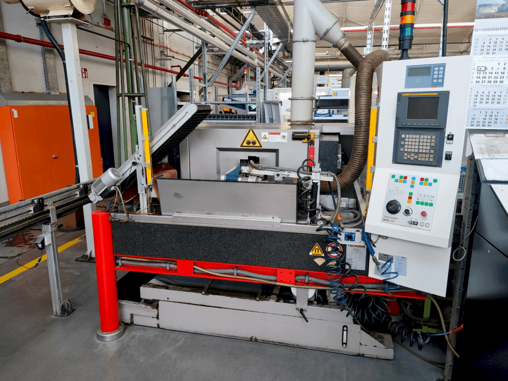 Makine  TSCHUDIN ecoLINE 400 - Önden görünüm