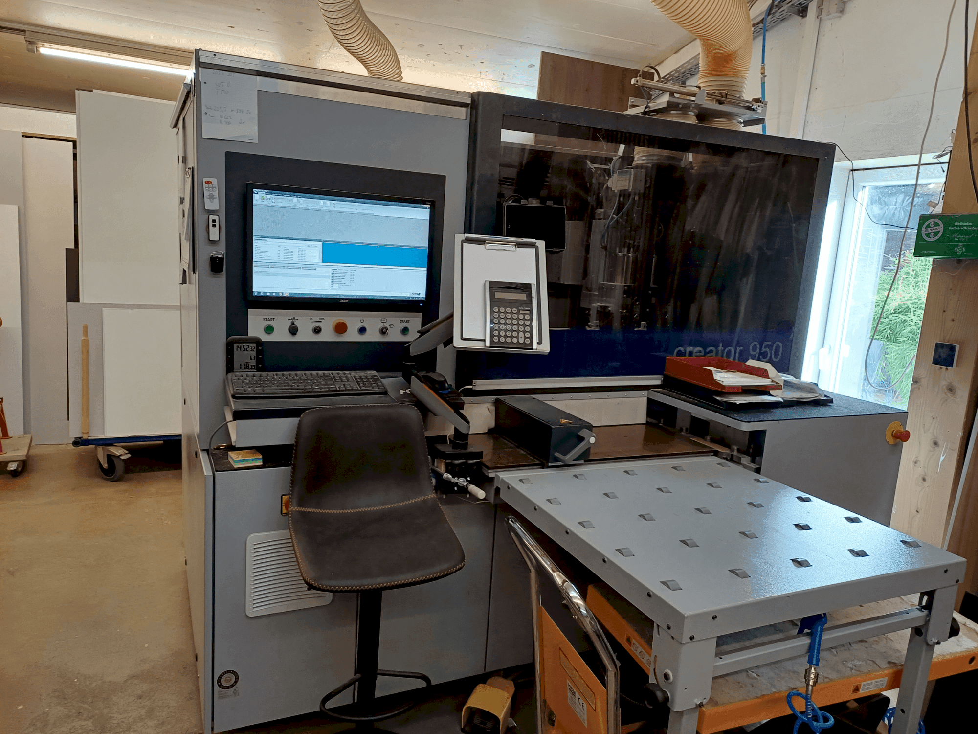 Makine  FORMAT4 CNC CREATOR 950 - Önden görünüm