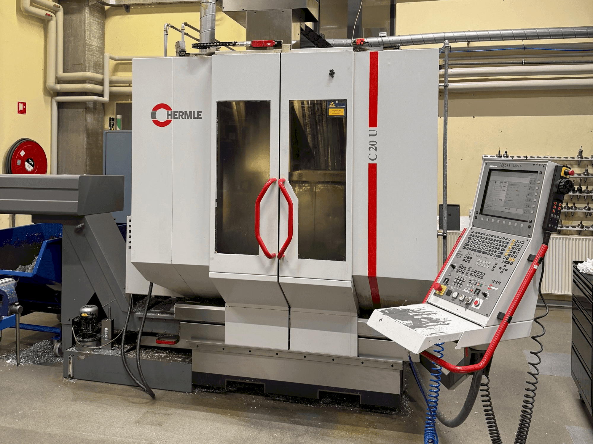 Makine  HERMLE C 20 U - Önden görünüm