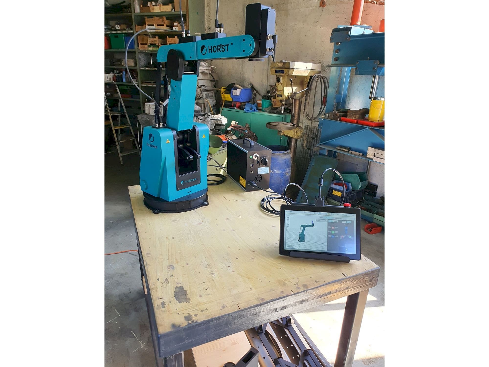 Makine  Fruitcore Horst 900 - Önden görünüm