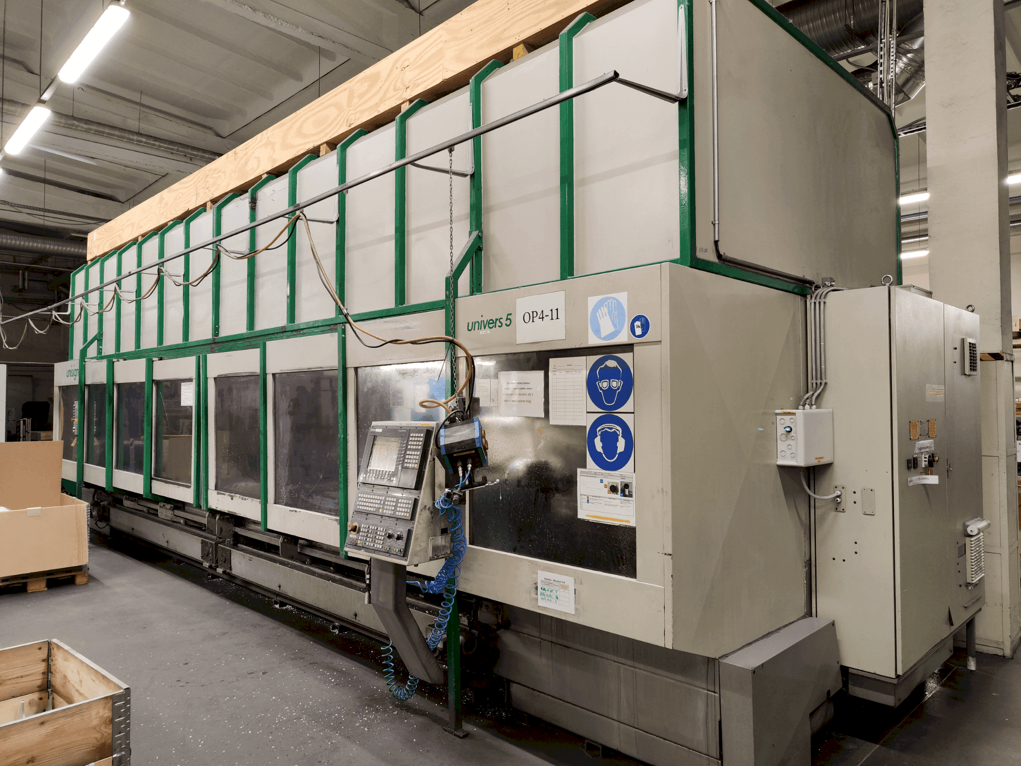 Makine  Unisign UNIVERS 5 - Önden görünüm