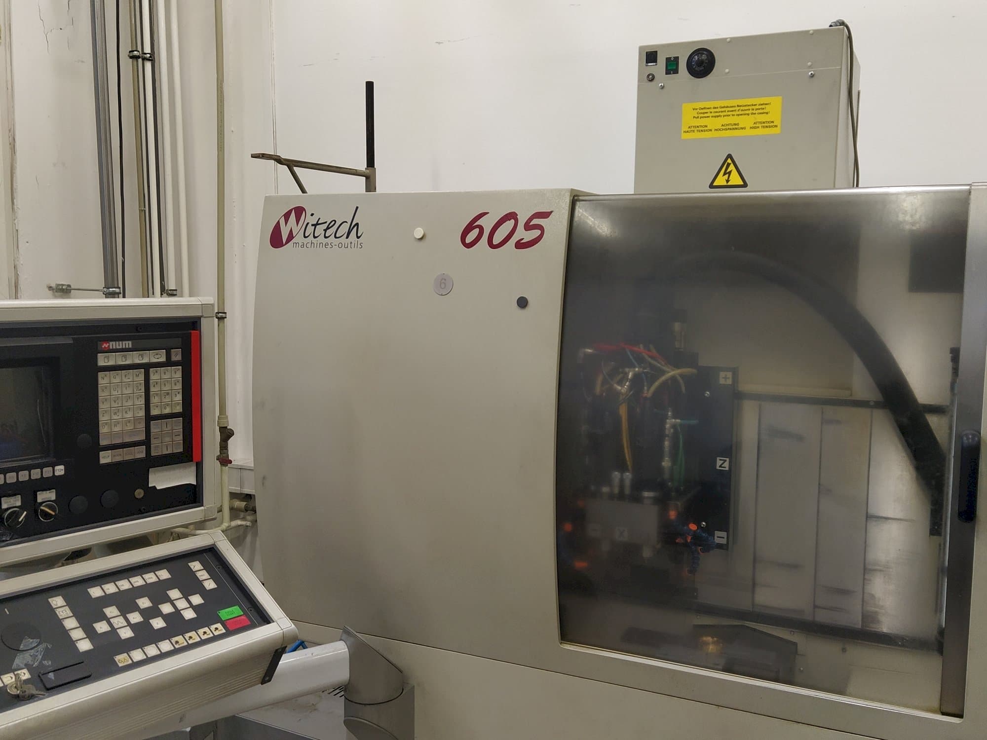 Makine  Witech 605 - Önden görünüm