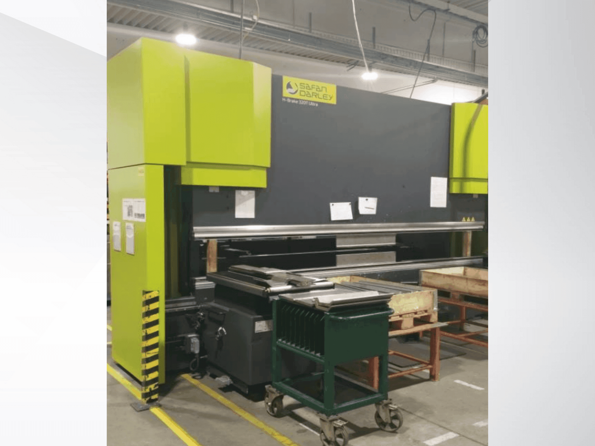 Makine  Safan SAFAN DARLEY H-BRAKE 2 320.42/37 - Önden görünüm