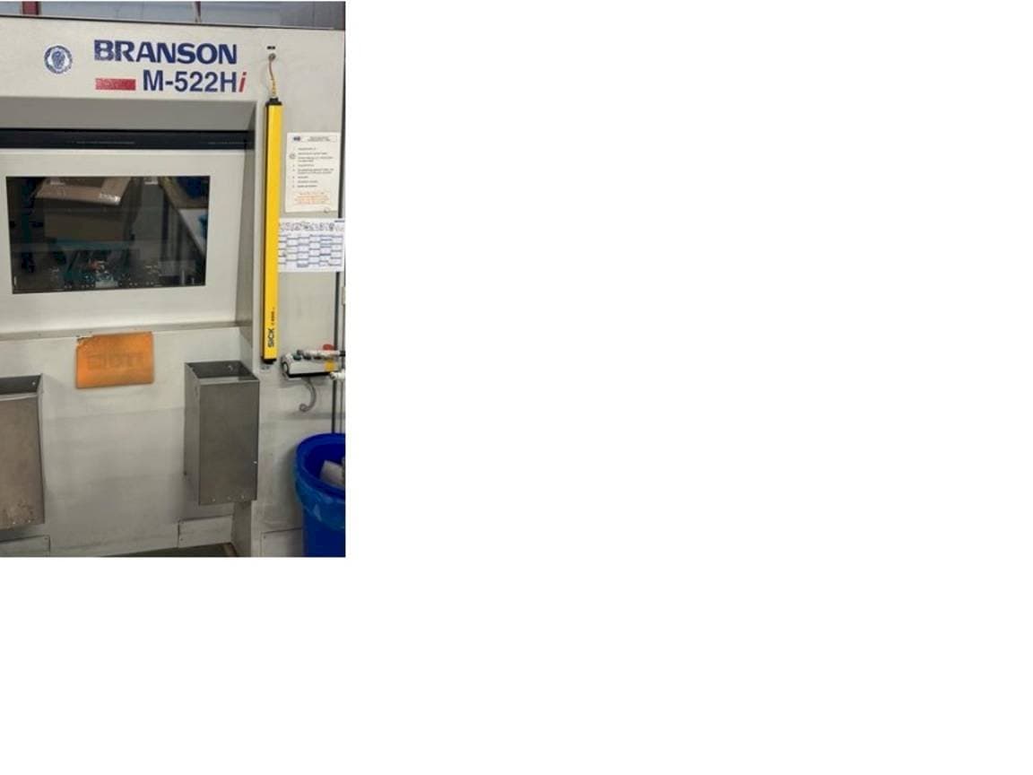 Makine  BRANSON M-522Hi (2010) - Önden görünüm